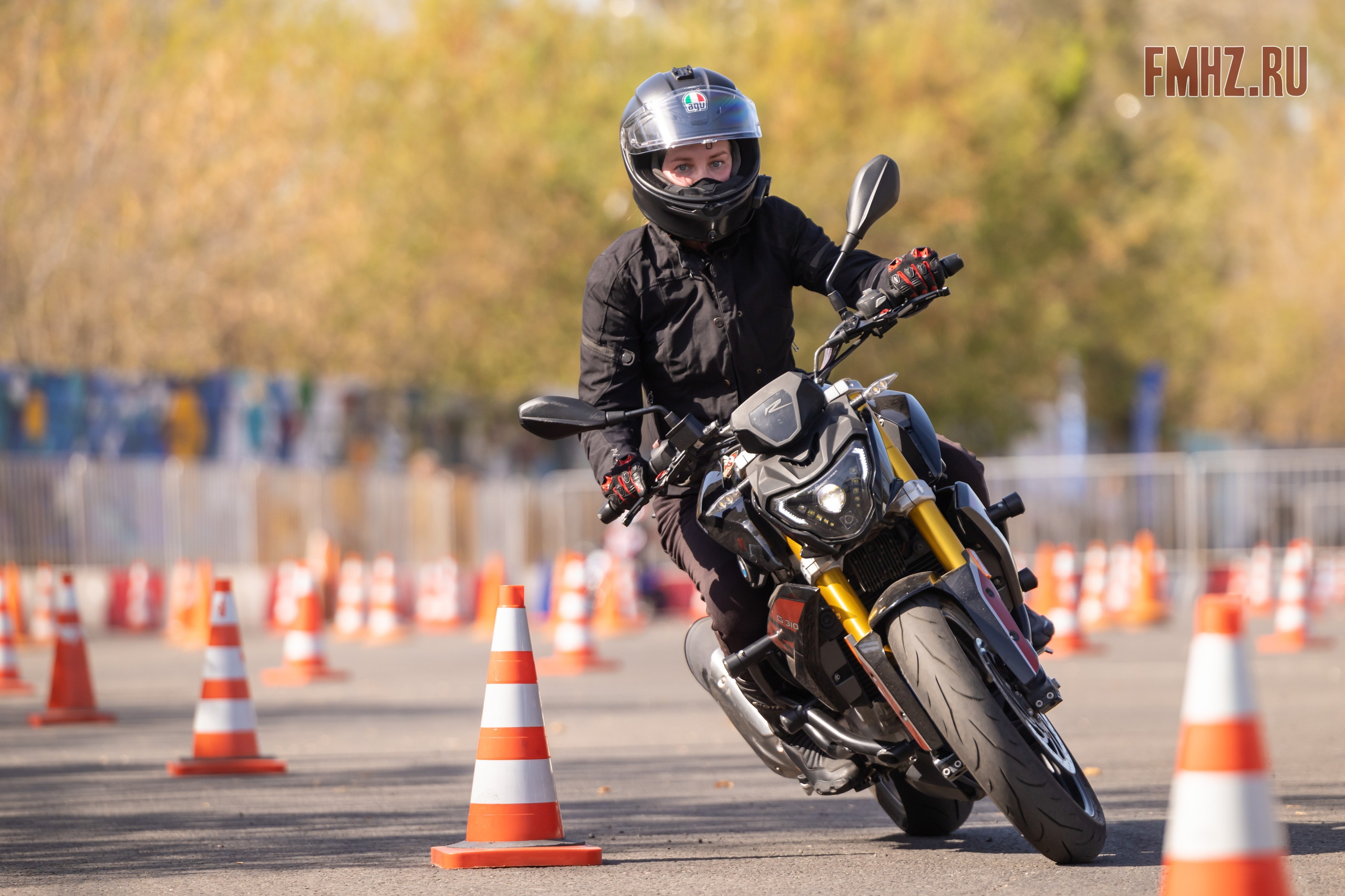 Соревнования по мотоджимхане на площадке Мосгортранс 15.09.2024. Фотограф Владимир Охрименко