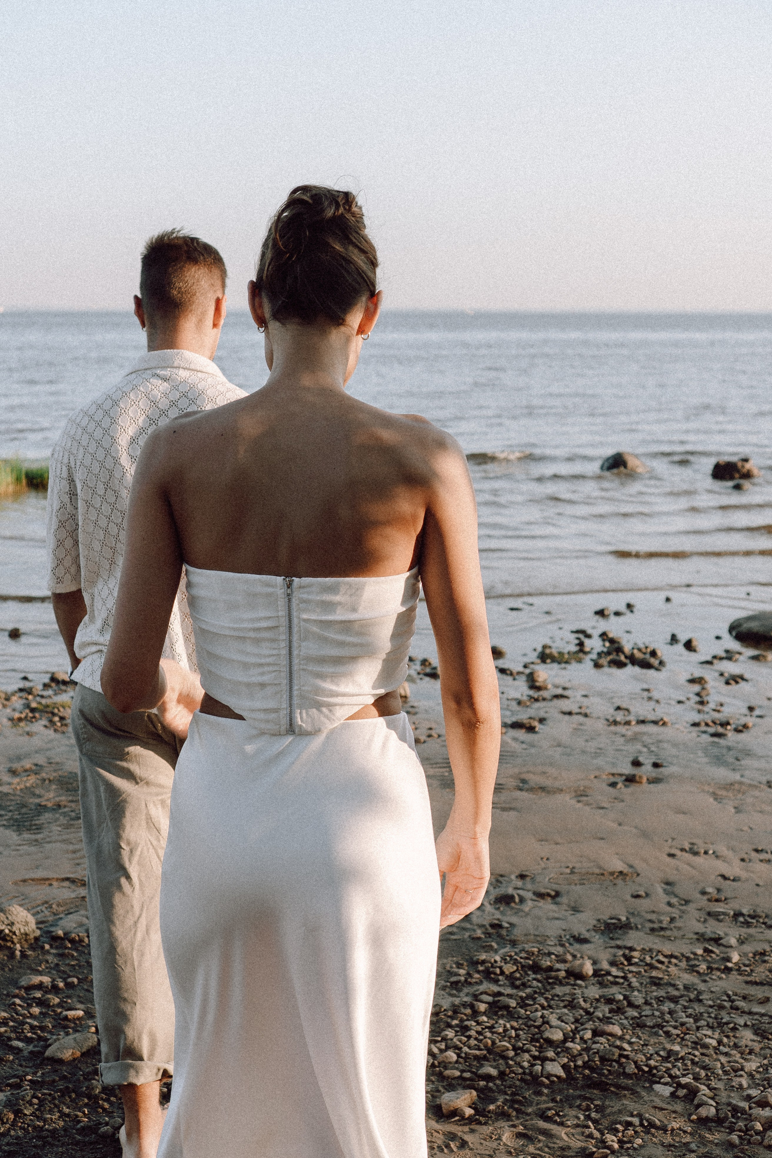 СВАДЕБНАЯ ФОТОСЕССИЯ ВЫЕЗДНОЙ ЦЕРЕМОНИИ (ФИНСКИЙ ЗАЛИВ). Профессиональный фотограф, Санкт-Петербург — Виктория Богомолова