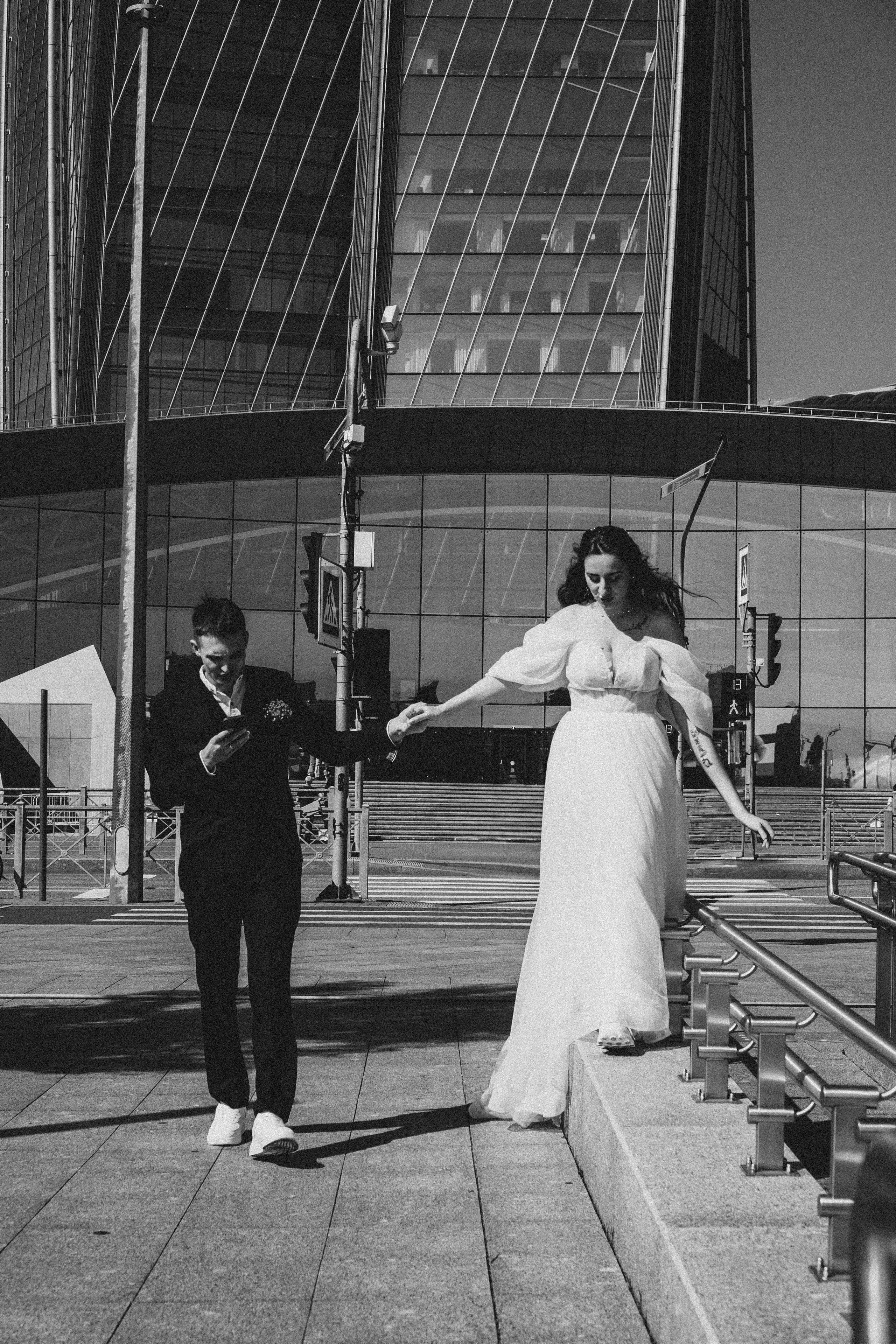 СВАДЕБНАЯ СЬЕМК В ПАРКЕ 300-ЛЕТИЯ. Профессиональный фотограф, Санкт-Петербург — Виктория Богомолова