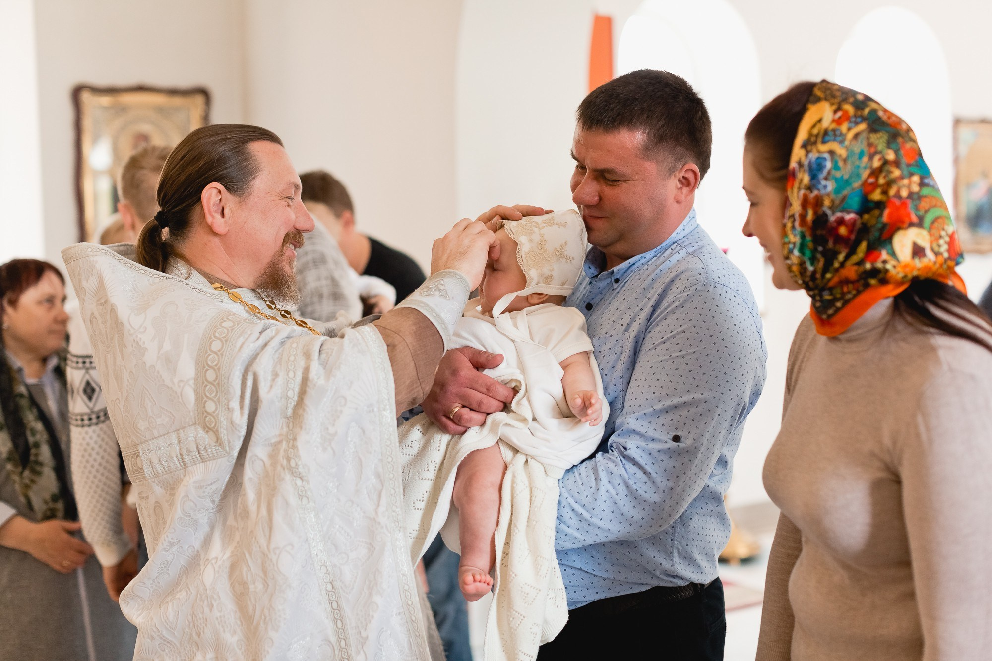 КРЕЩЕНИЕ ВАРИ (г. Кремёнки). Семейный фотограф новорождённых в Серпухове Юлия Новикова +79637785957