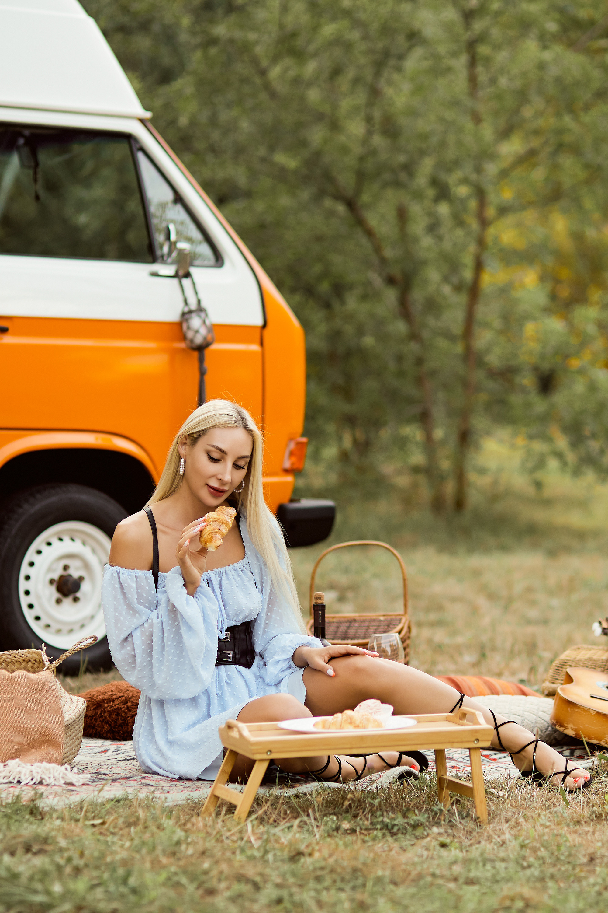Маша в кемпинге. Фотограф КовалёваТатьяна | Москва | Краснодар |Сочи |Портрет, свадьбы, семейные съёмки