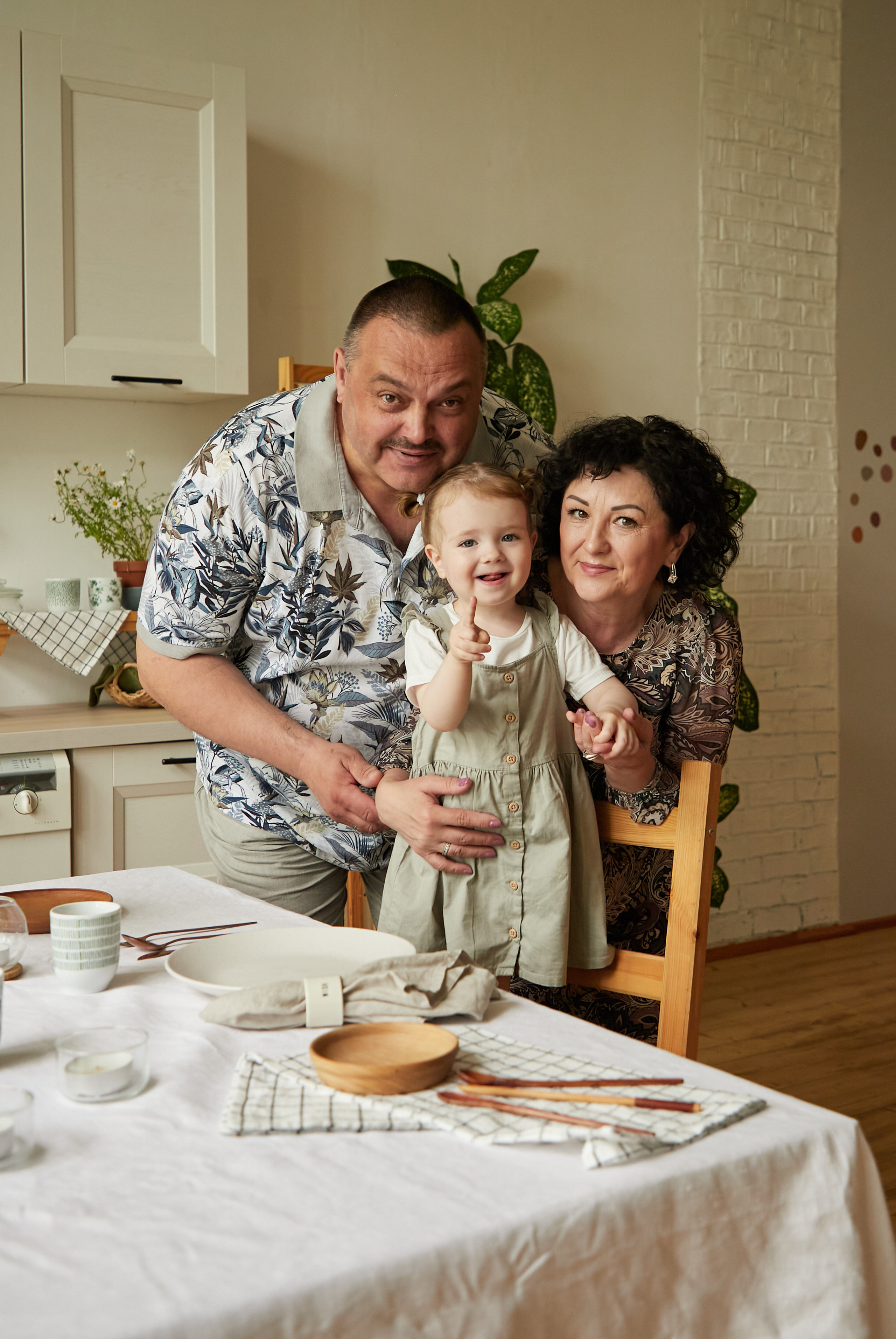 Семейная фотосессия с бабашкой и дедушкой Краснодар