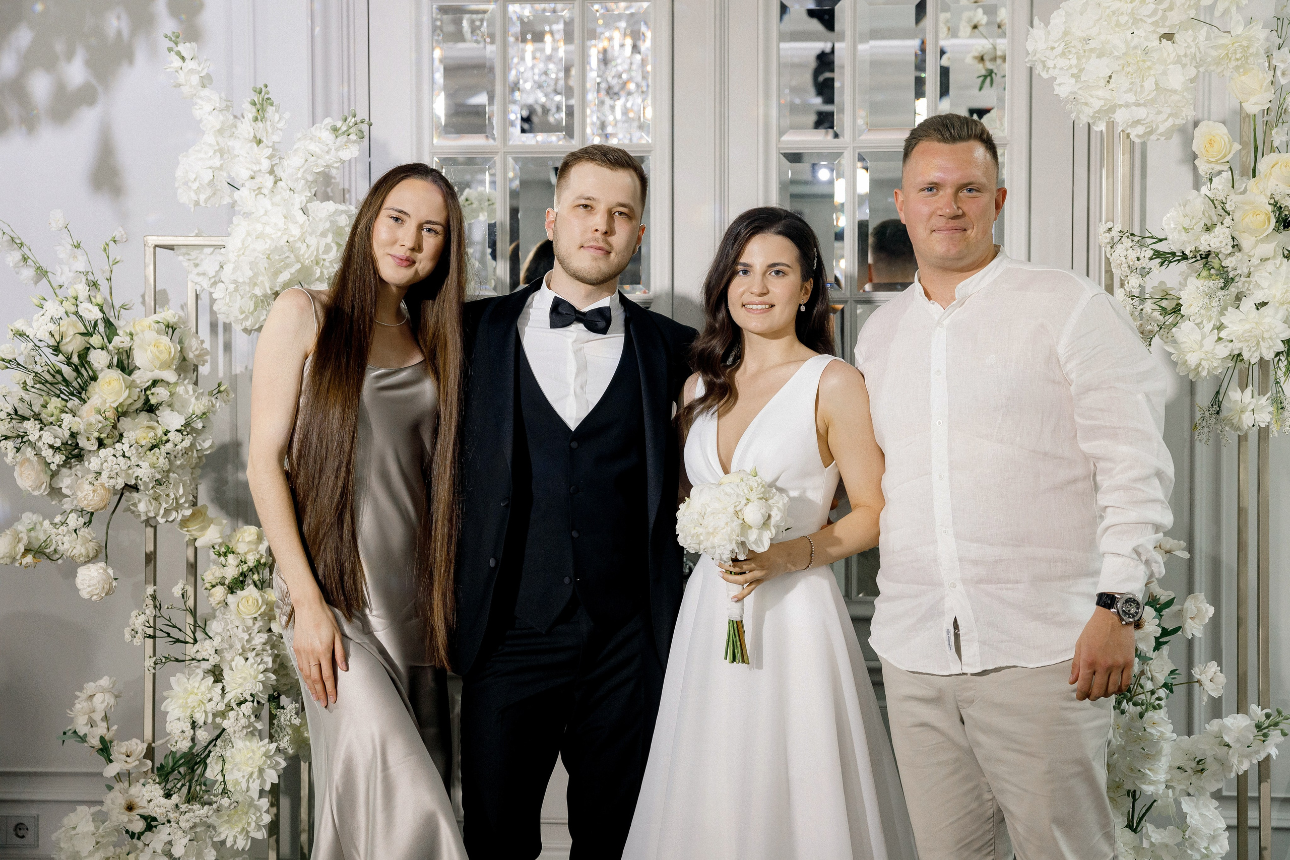 Свадебный ужин в Ресторане Michel на Красной Пресне. Свадебный фотограф в Москве и Санкт-Петербурге Денис Ходюков