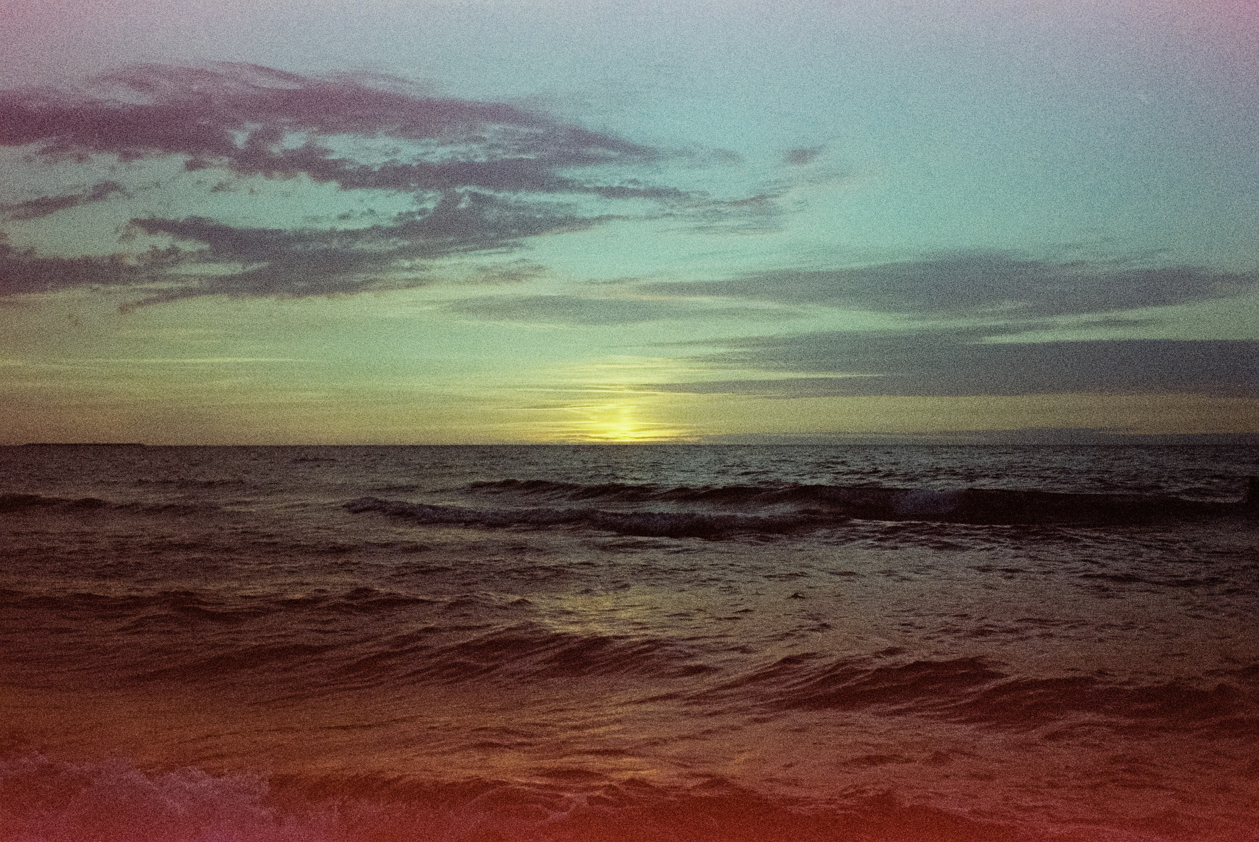 Зеленоградск. Закат на пляже. Фотограф-документалист Мария Осокина