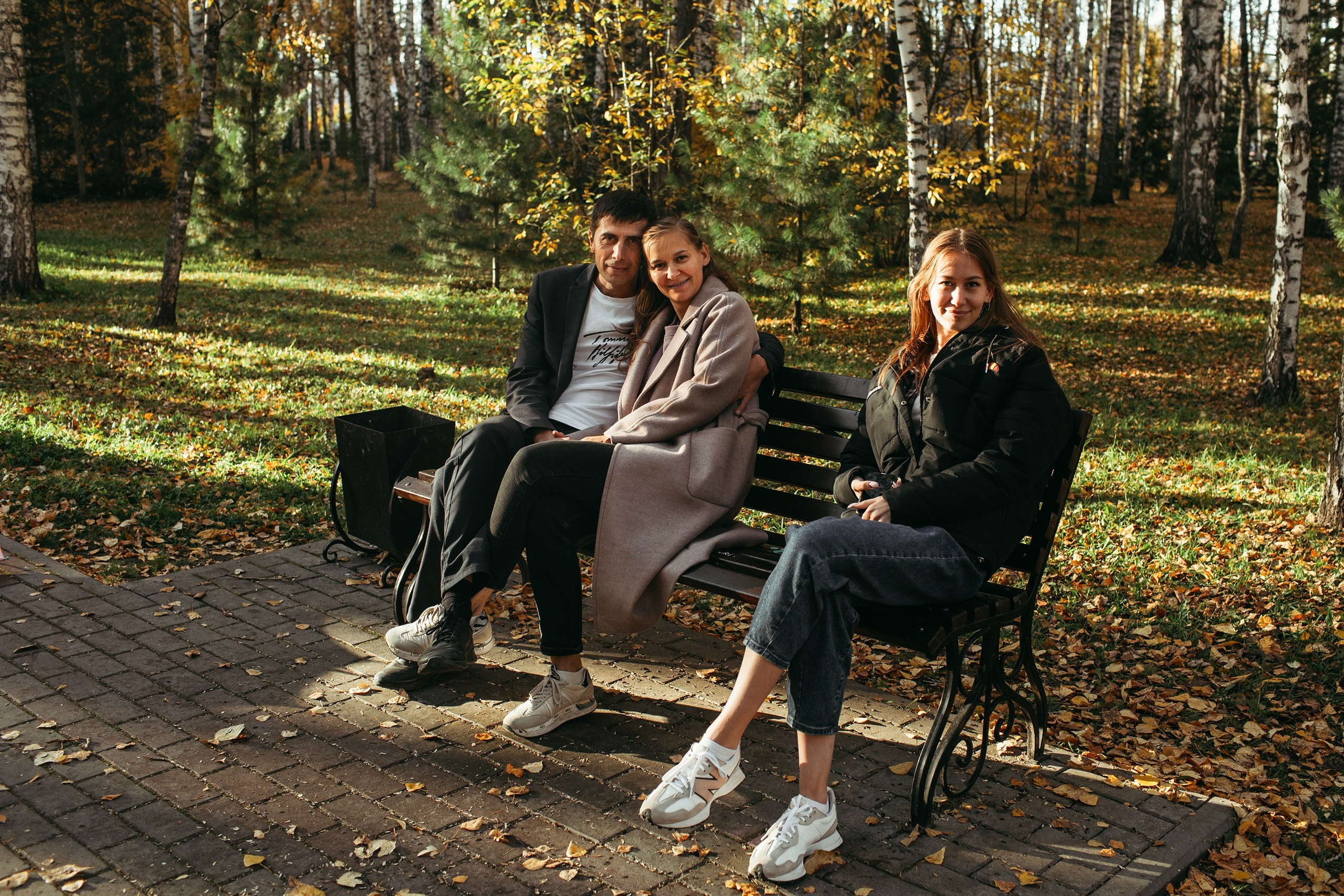 Настя, Ксюша, Надя, Антон. Семейный фотограф Томск