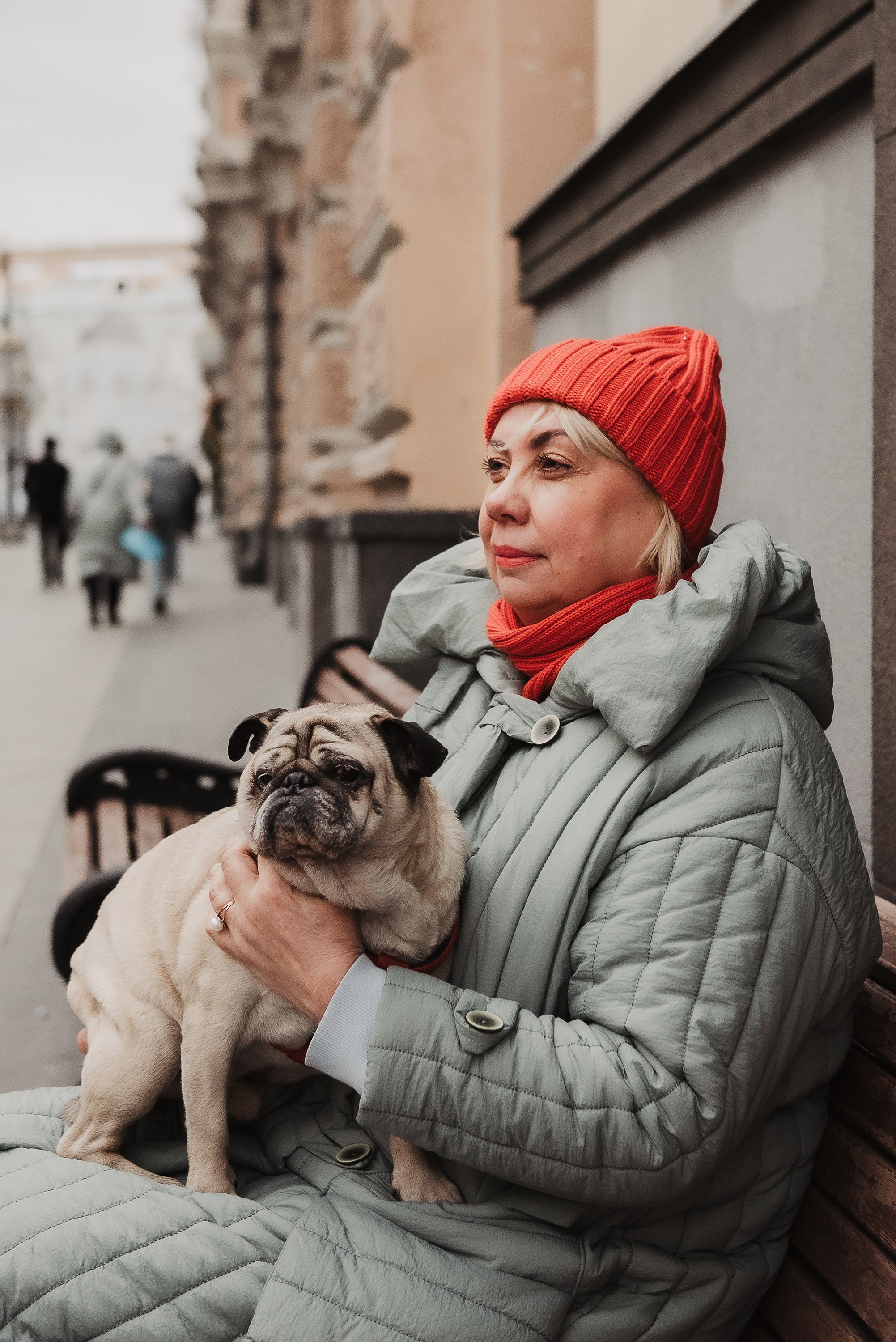Ольга и Потапум. Прогулка к чайному дому. Семейный Фотограф в Москве Ирина Хохлова