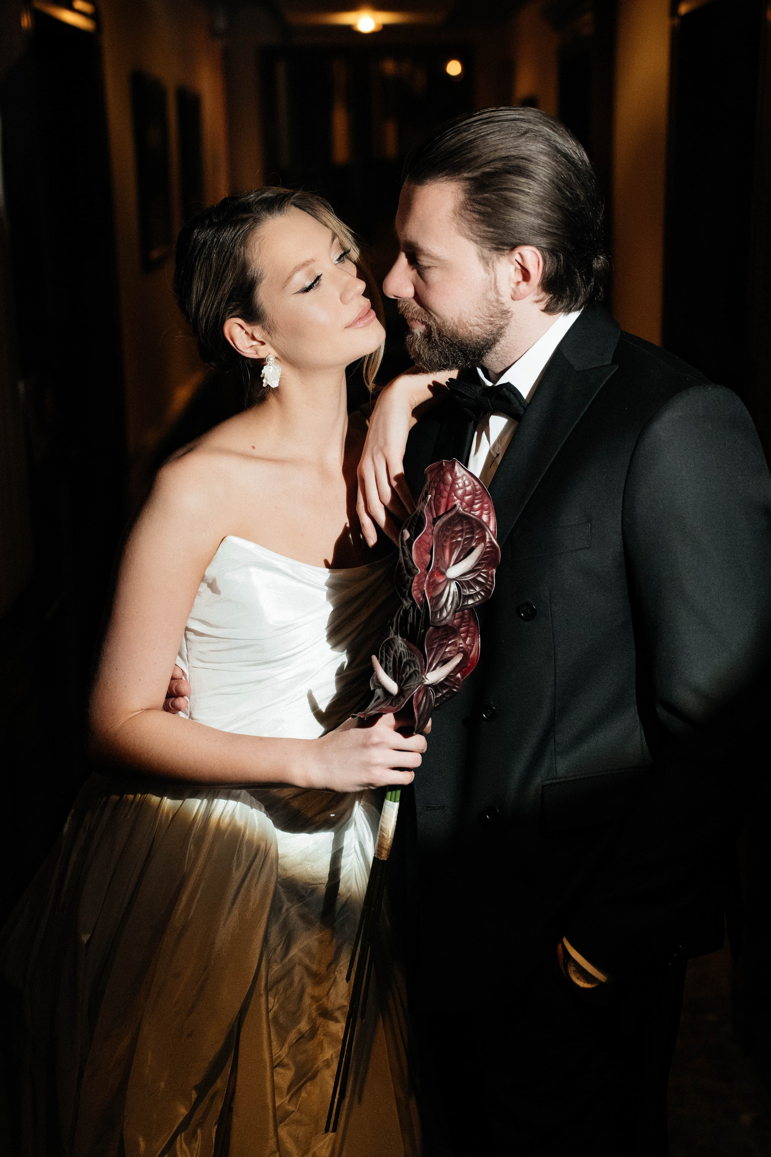 Алексей и Анастасия, творческая съемка в отеле Амбассадор. Свадебный фотограф Москва Александра Аверкова