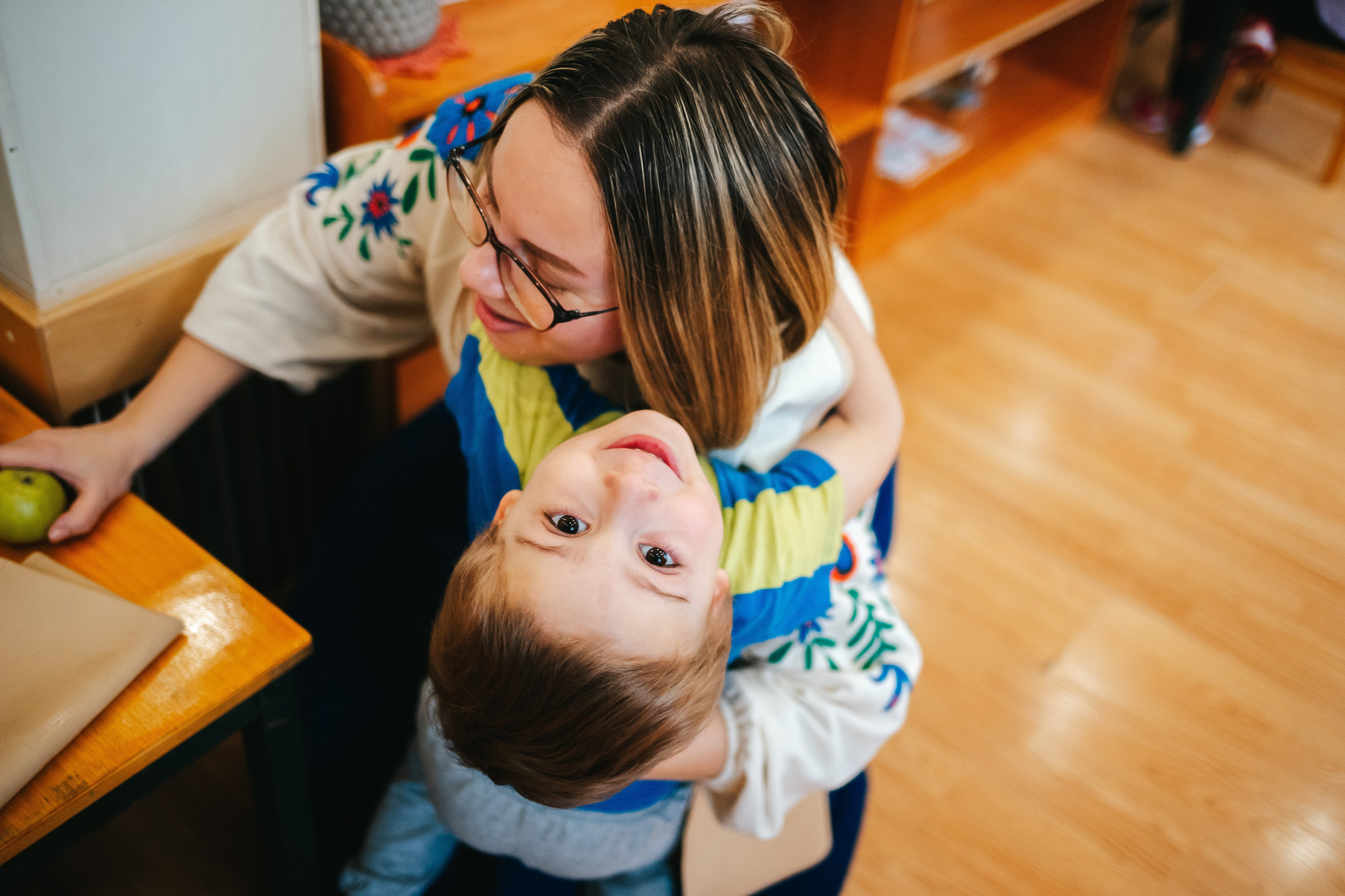 8 марта в Монтессори-саду. Семейный lifestyle фотограф в Санкт-Петербурге Людмила Пахомова