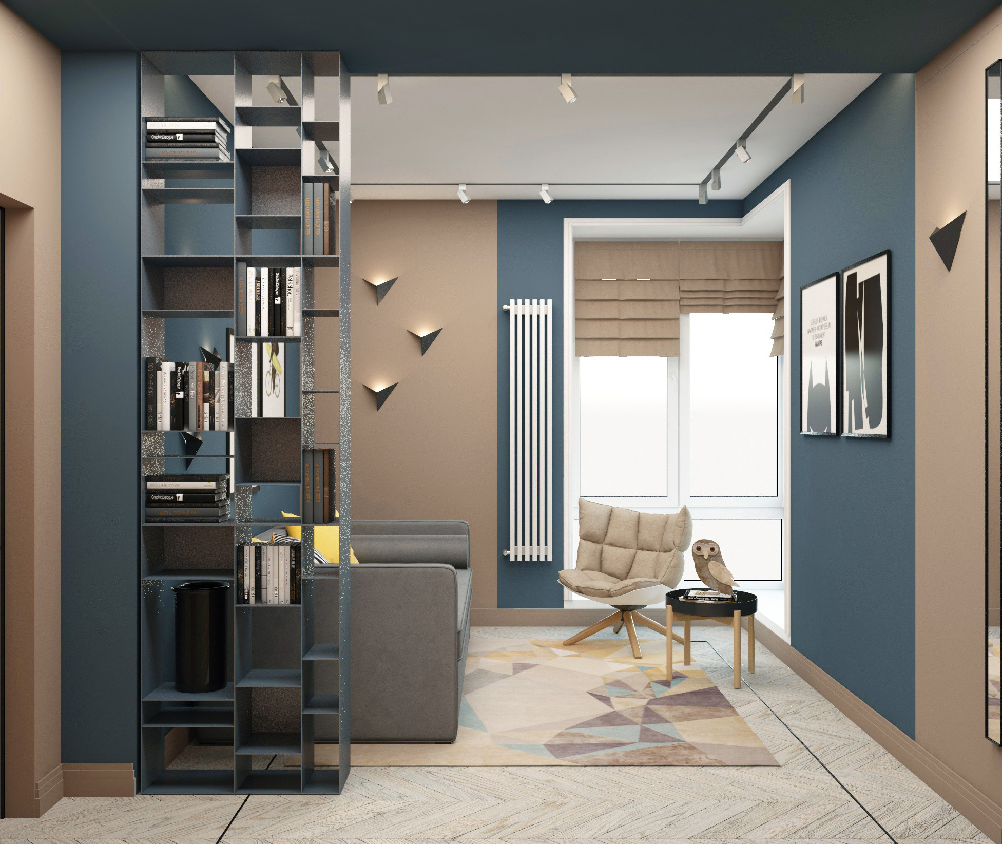 Брутальный уют. Ксения Крутикова | Дизайн интерьера с душой