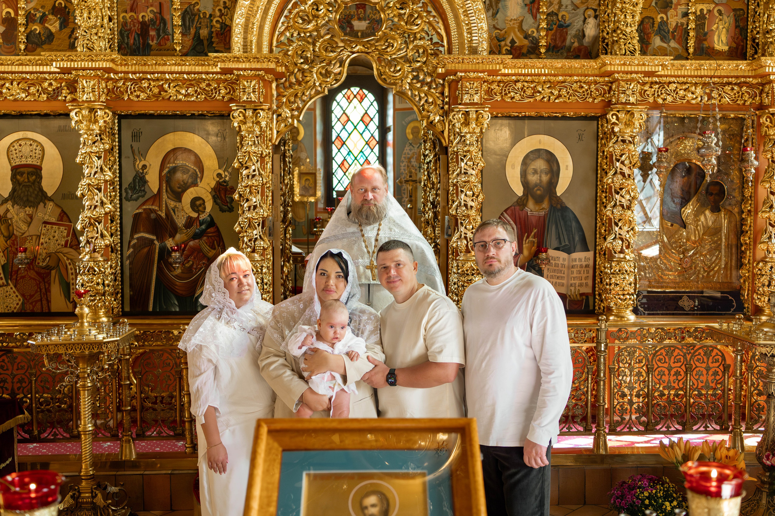 Таинство Крещения Евгения. Фотограф новорождённых Newborn Москва