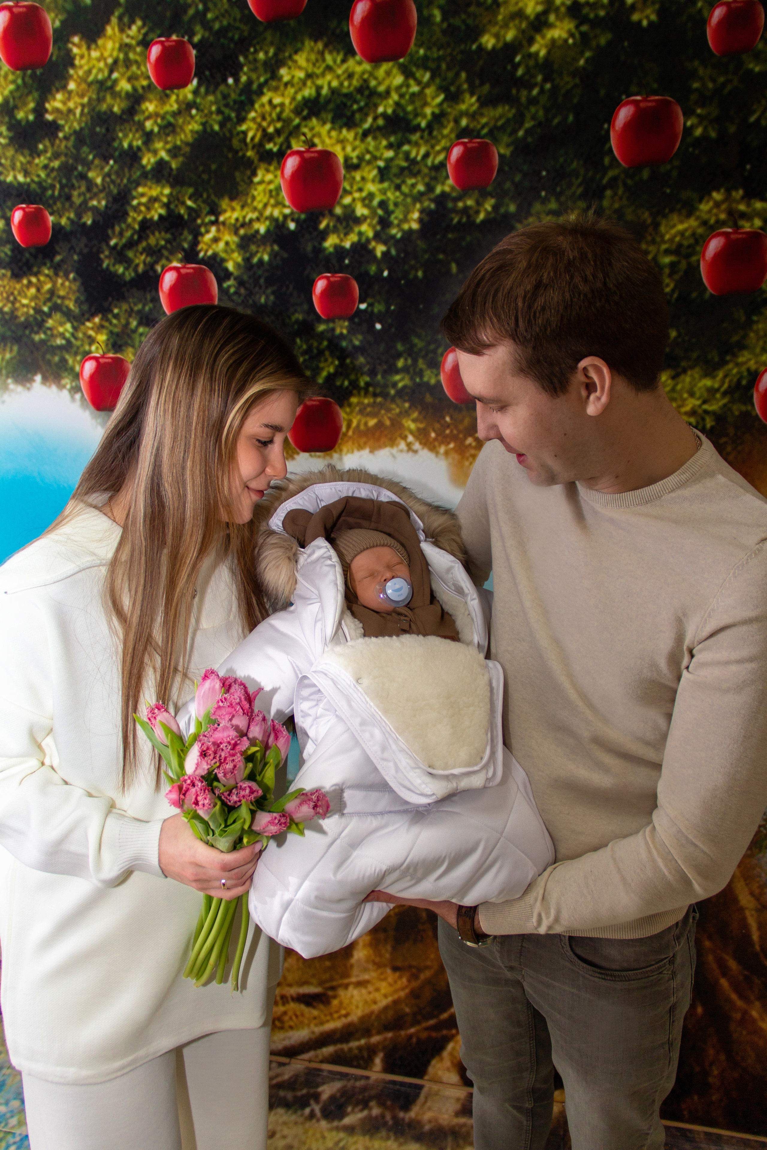 Выписка из роддома. Детский и семейный фотограф в Москве и МО