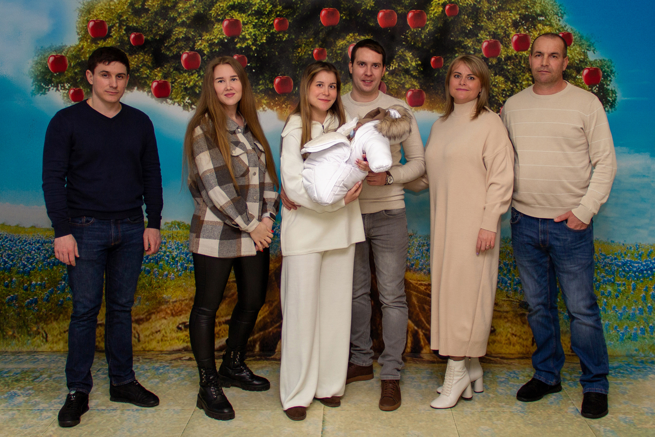 Выписка из роддома. Детский и семейный фотограф в Москве и МО