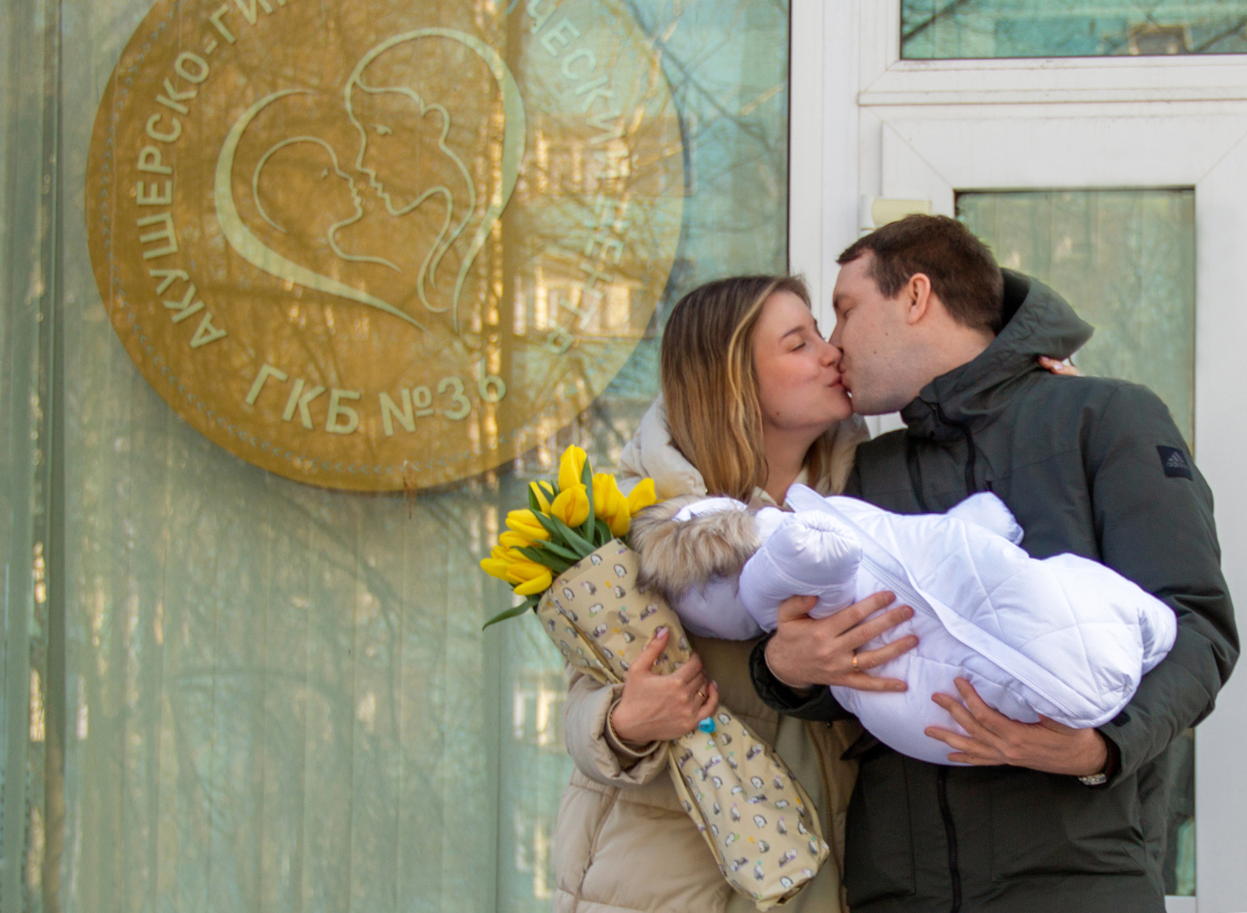 Выписка из роддома. Детский и семейный фотограф в Москве и МО