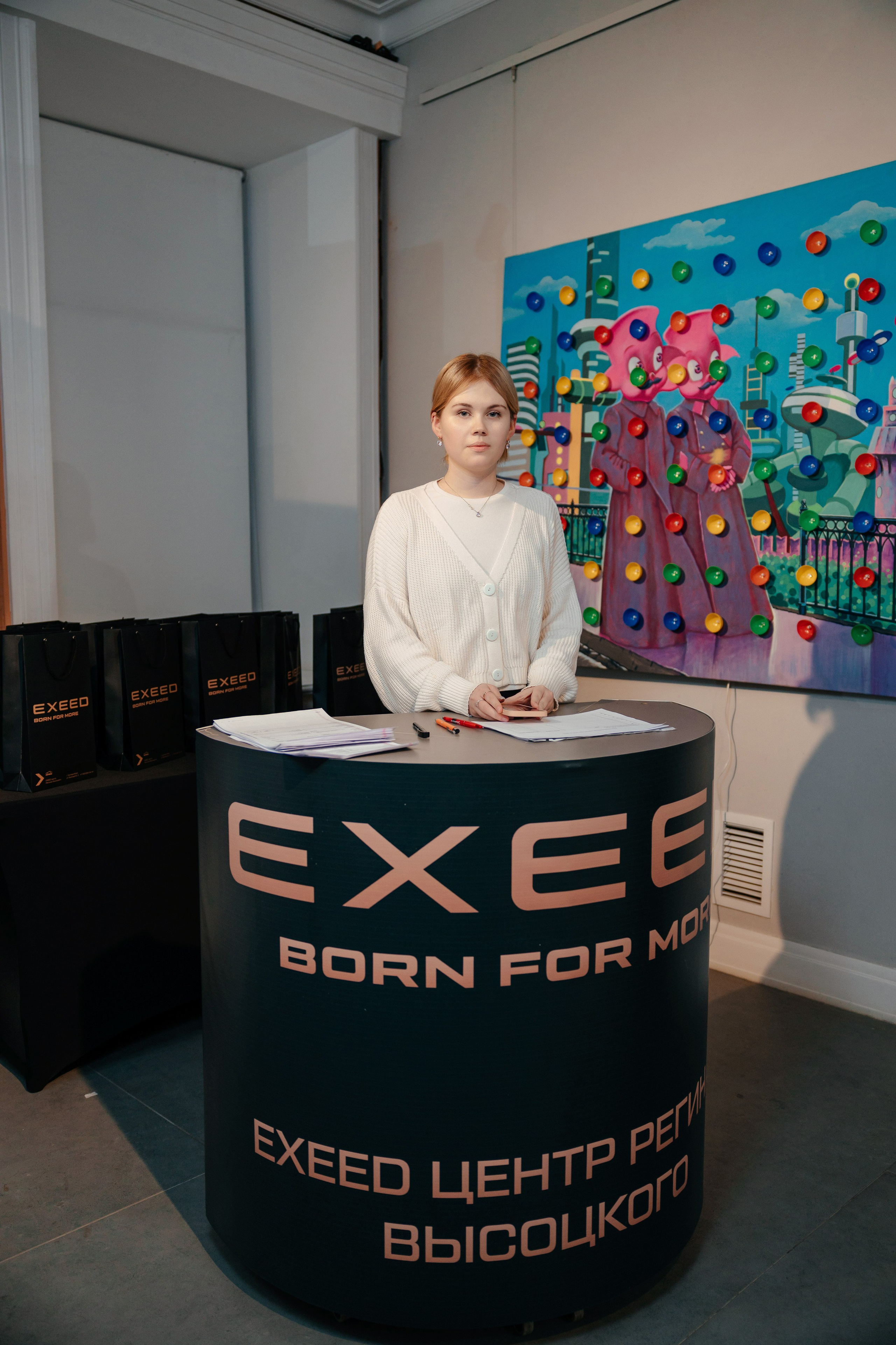 РЕГИНАС — презентация Chery EXEED. Фотограф для бизнеса Константин Брусницын в Екатеринбурге