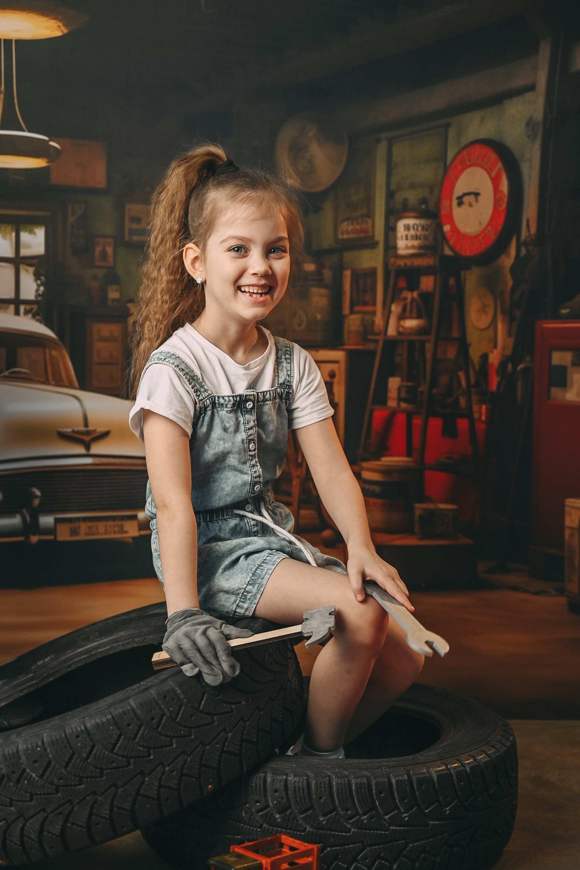 Гараж. Детский и семейный фотограф