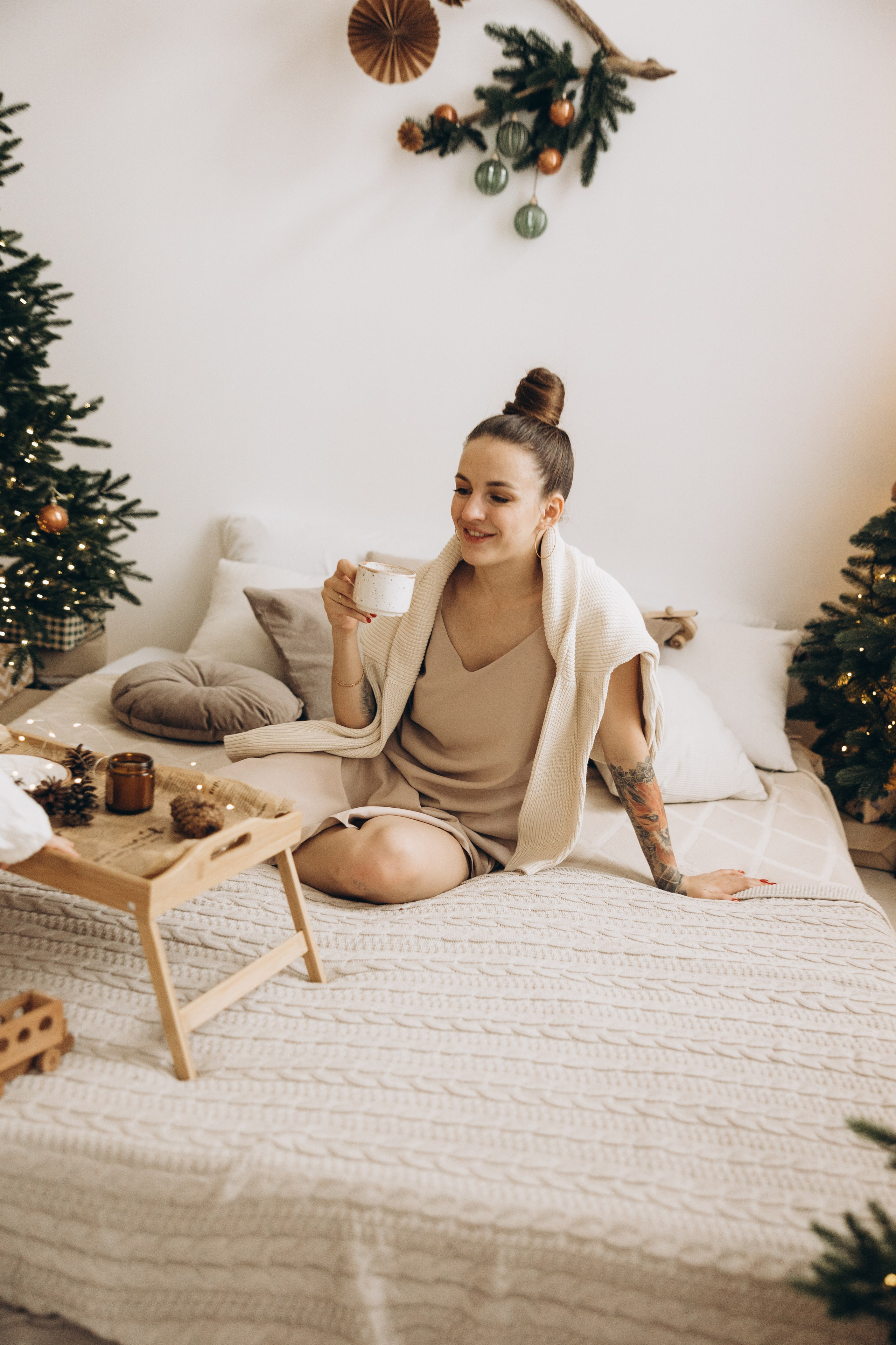 Ольга и Мирослава НГ. Семейный фотограф в Москве Виктория Ястребинская