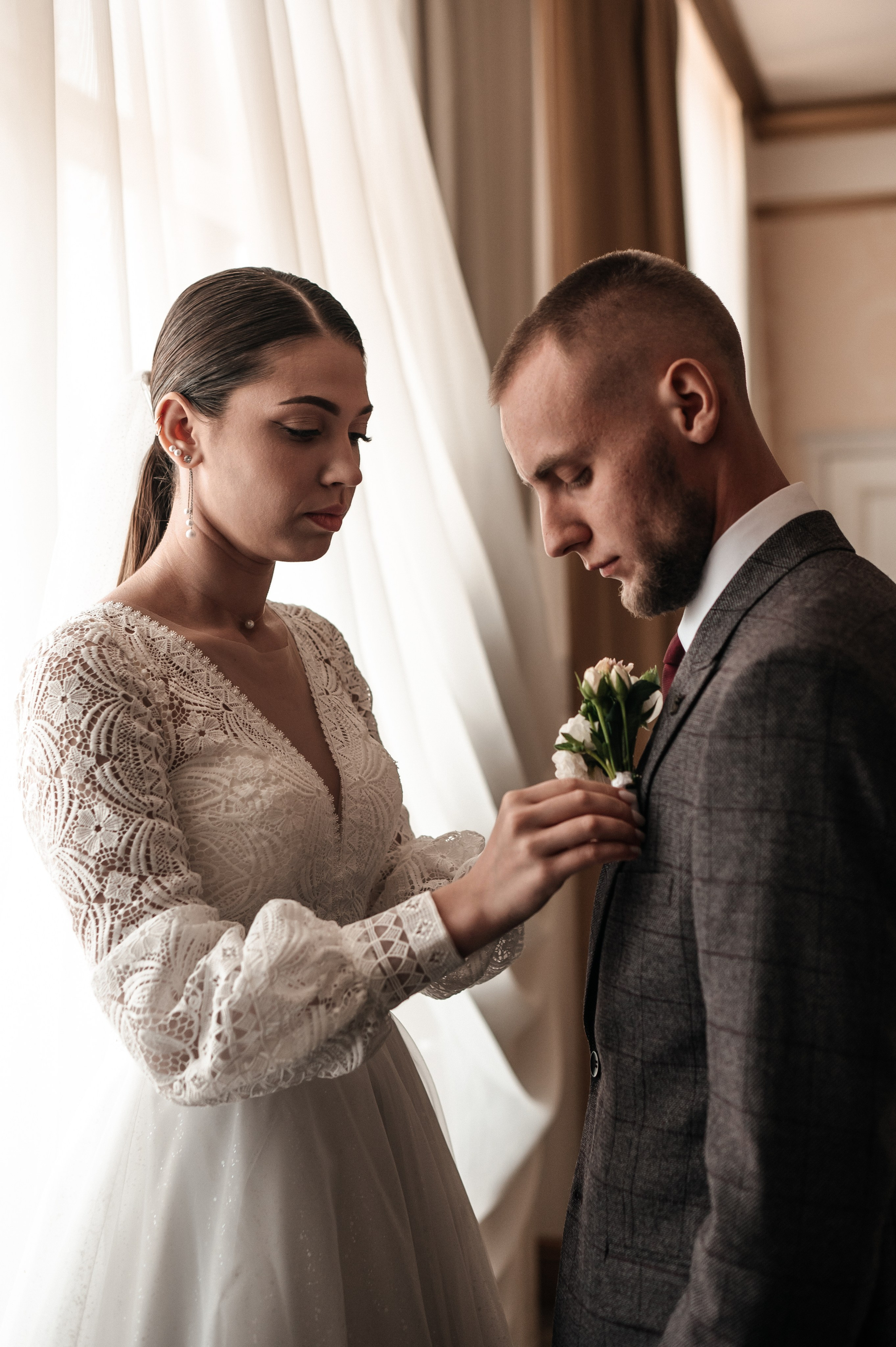 Максим и Наталья. Сборы, прогулка. Фотограф Екатерина Бочарникова