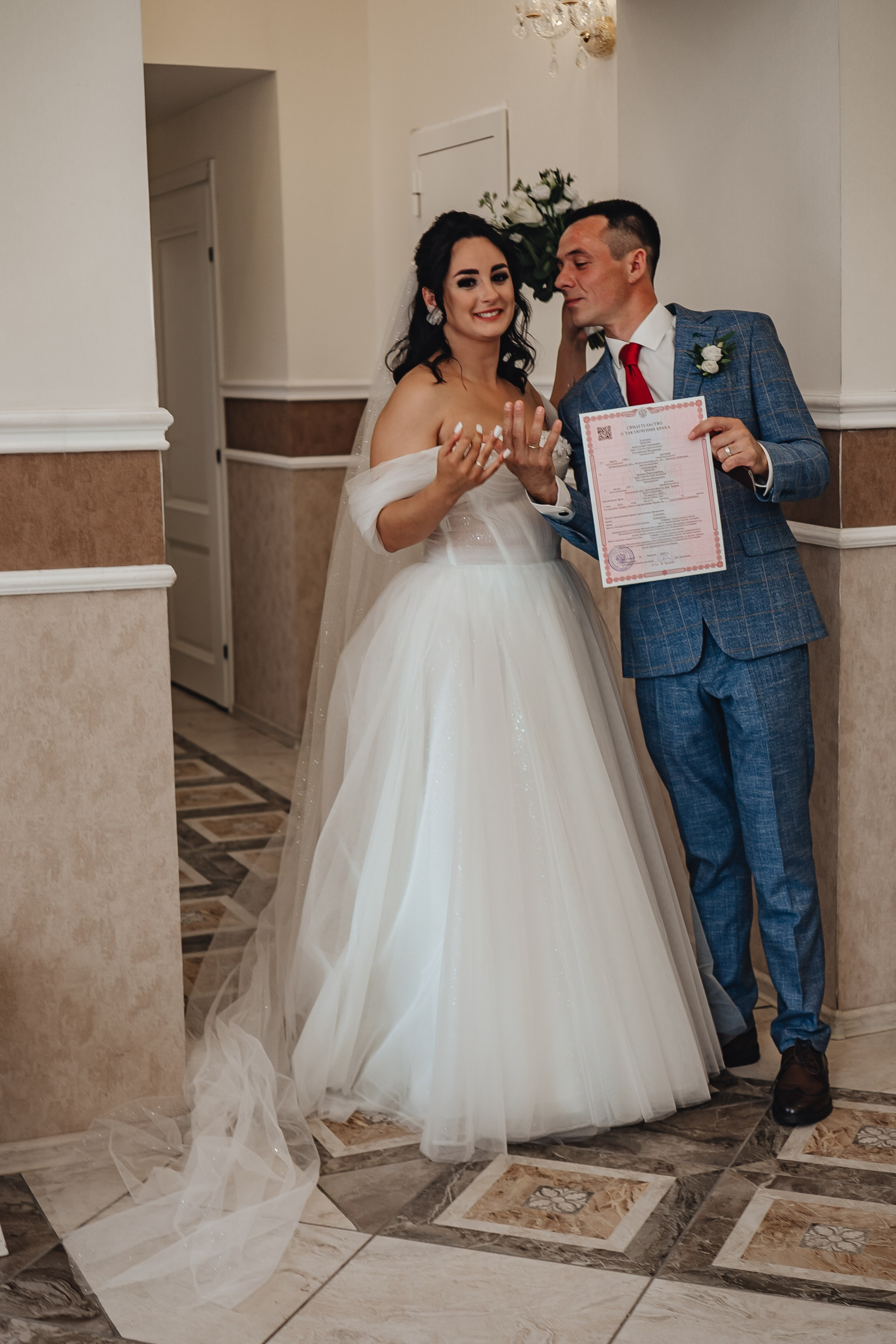 СВАДЕБНАЯ СЬЕМКА В ЗАГСЕ НА МОСКОВСКОМ ПРОСПЕКТЕ. Профессиональный фотограф, Санкт-Петербург — Виктория Богомолова