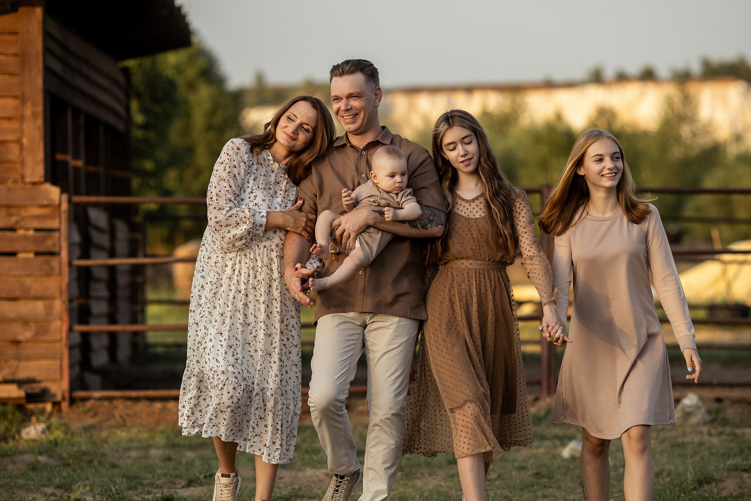 На закате. Свадебный и портретный фотограф  Воронеж — Москва Аким Свиридов