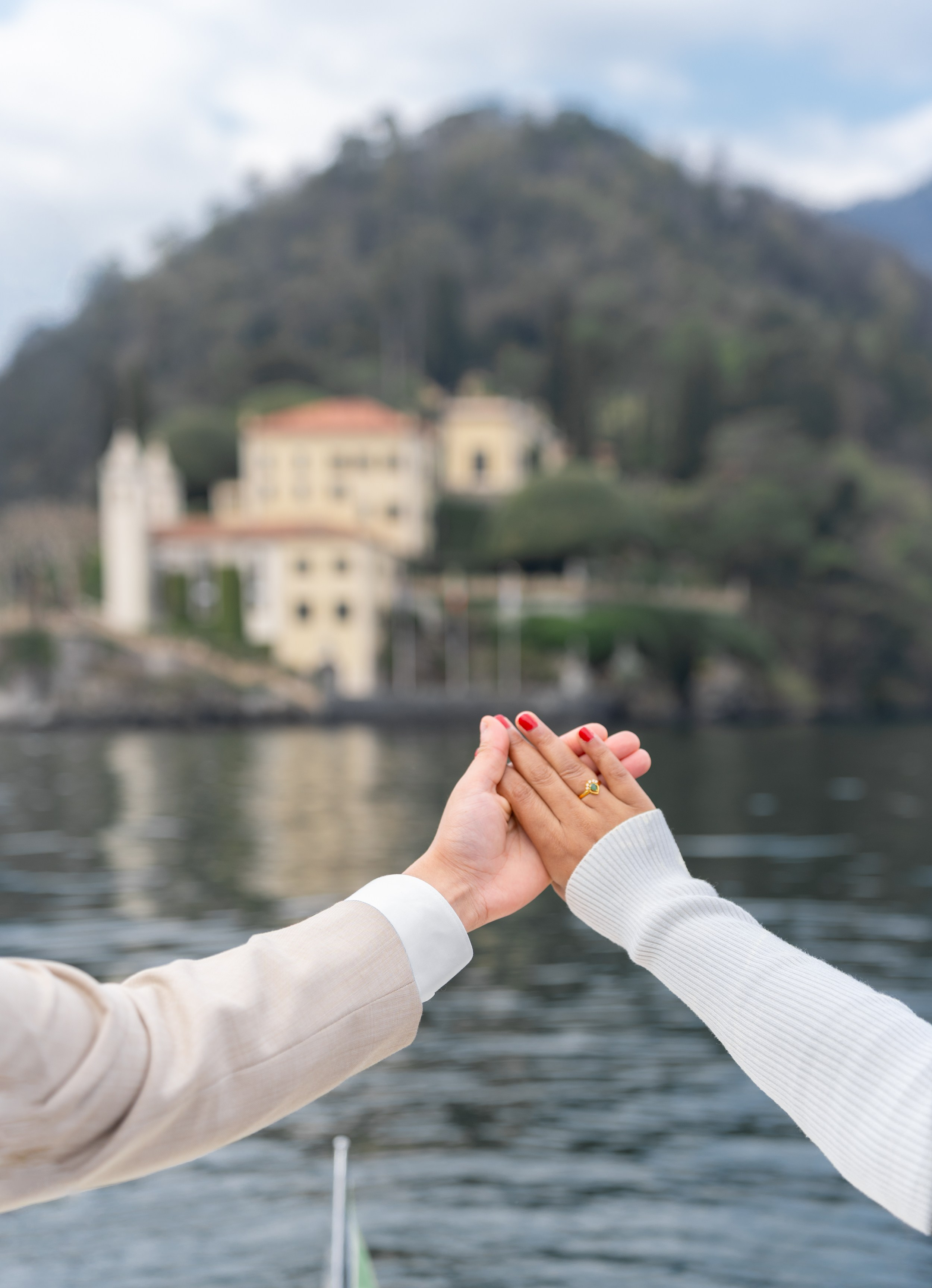 Addy & Fiance. Maria Anistratova | Destination Photographer, Videographer & Drone Pilot — Lake Como