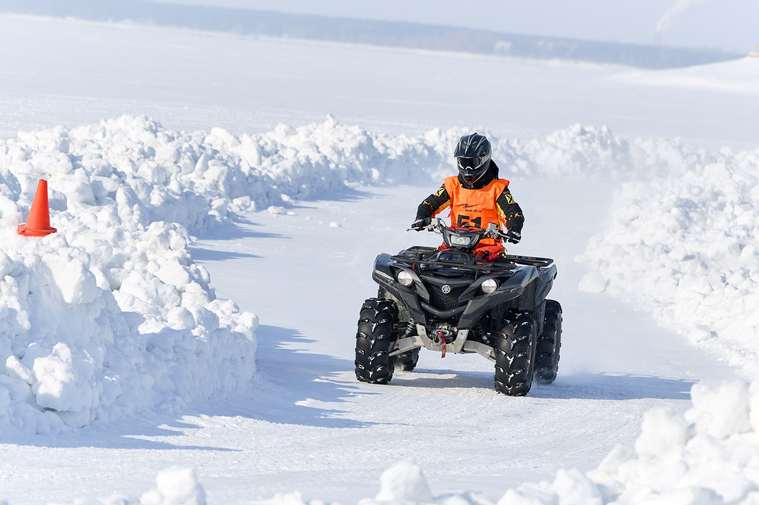 Топим Лёд — 2026. Соревнования на квадроциклах. Фотограф в Новосибирске Алена Скокова