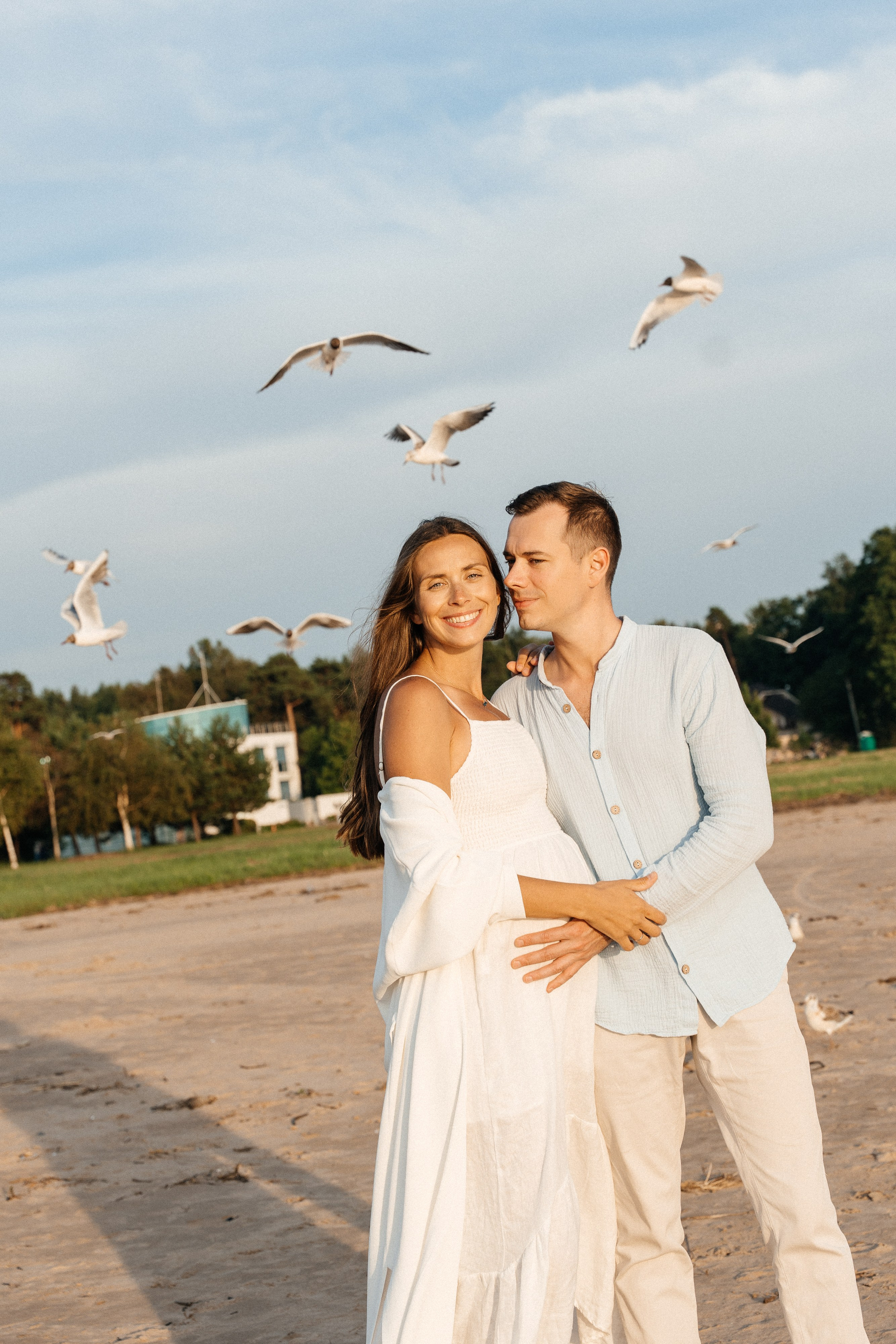 Папа, мама и три дочки. Семейный фотограф в Санкт-Петербурге Виталия Белова