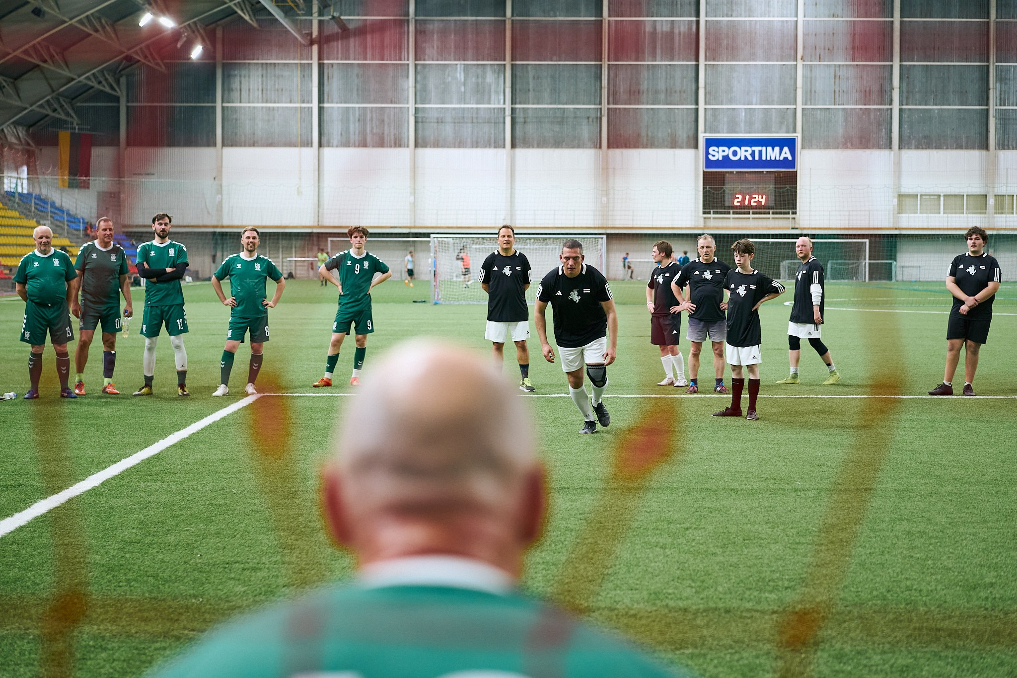 Friendly football match: Seimas of the Republic of Lithuania vs. Sviatlana Tsikhanouskaya’s Office. Photographer in Vilnius