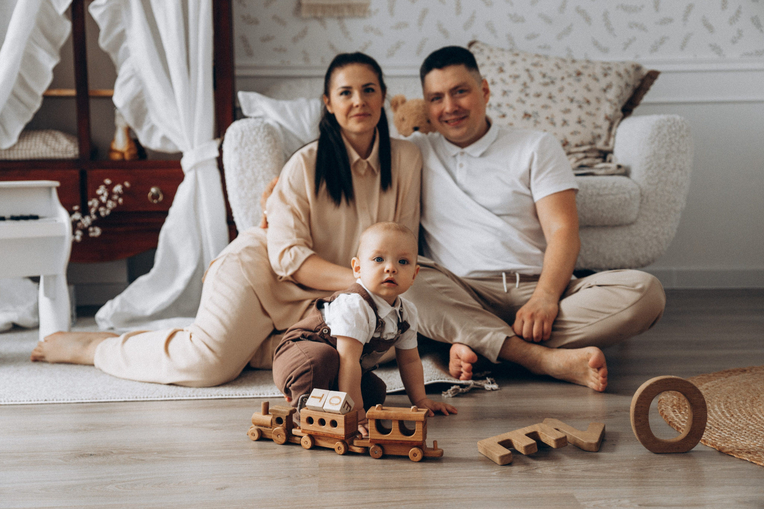 Тимур. 1 годик. Репортажный и детский фотограф в Минске