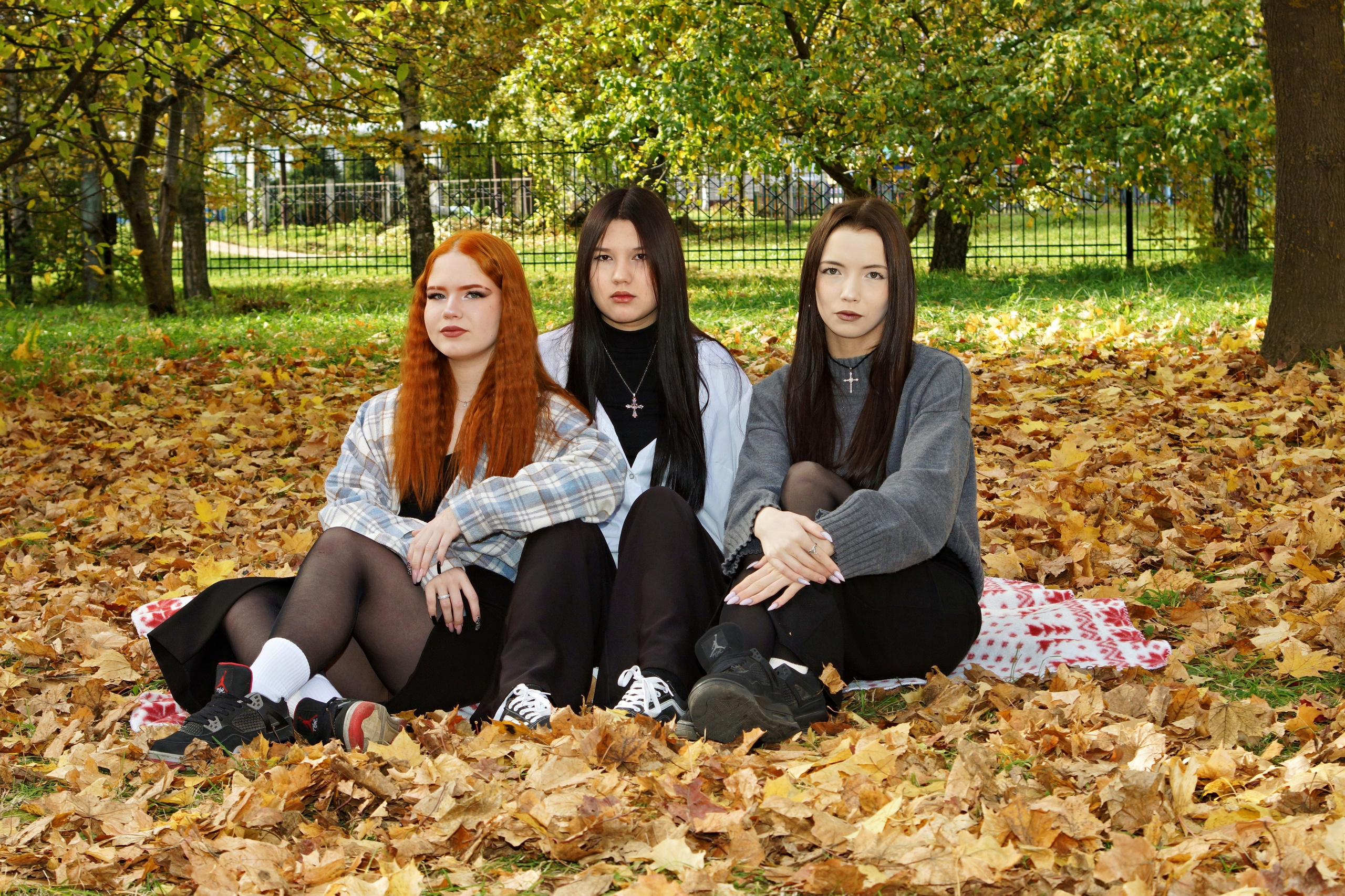 Осенняя фотосессия в школе г. Йошкар-Ола