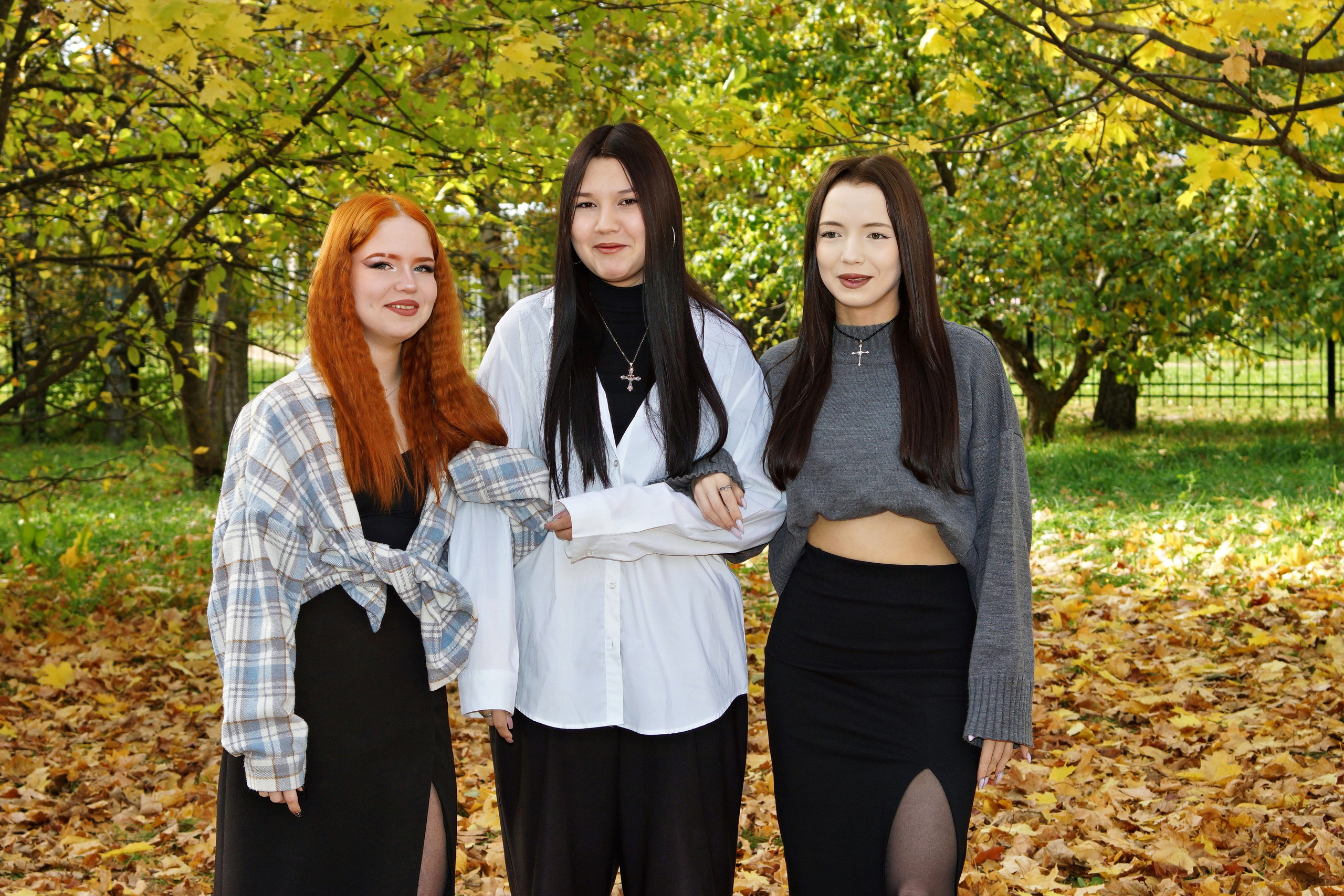 Осенняя фотосессия в школе г. Йошкар-Ола