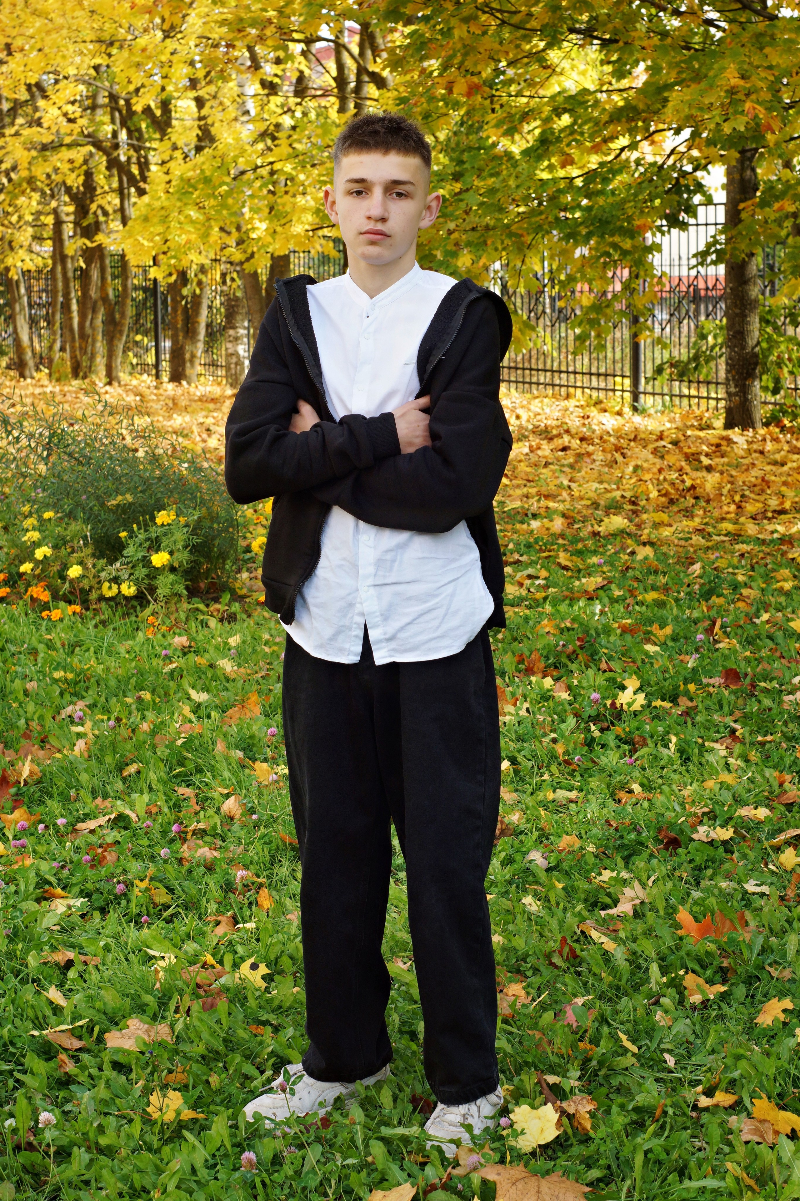 Осенняя фотосессия в школе г. Йошкар-Ола