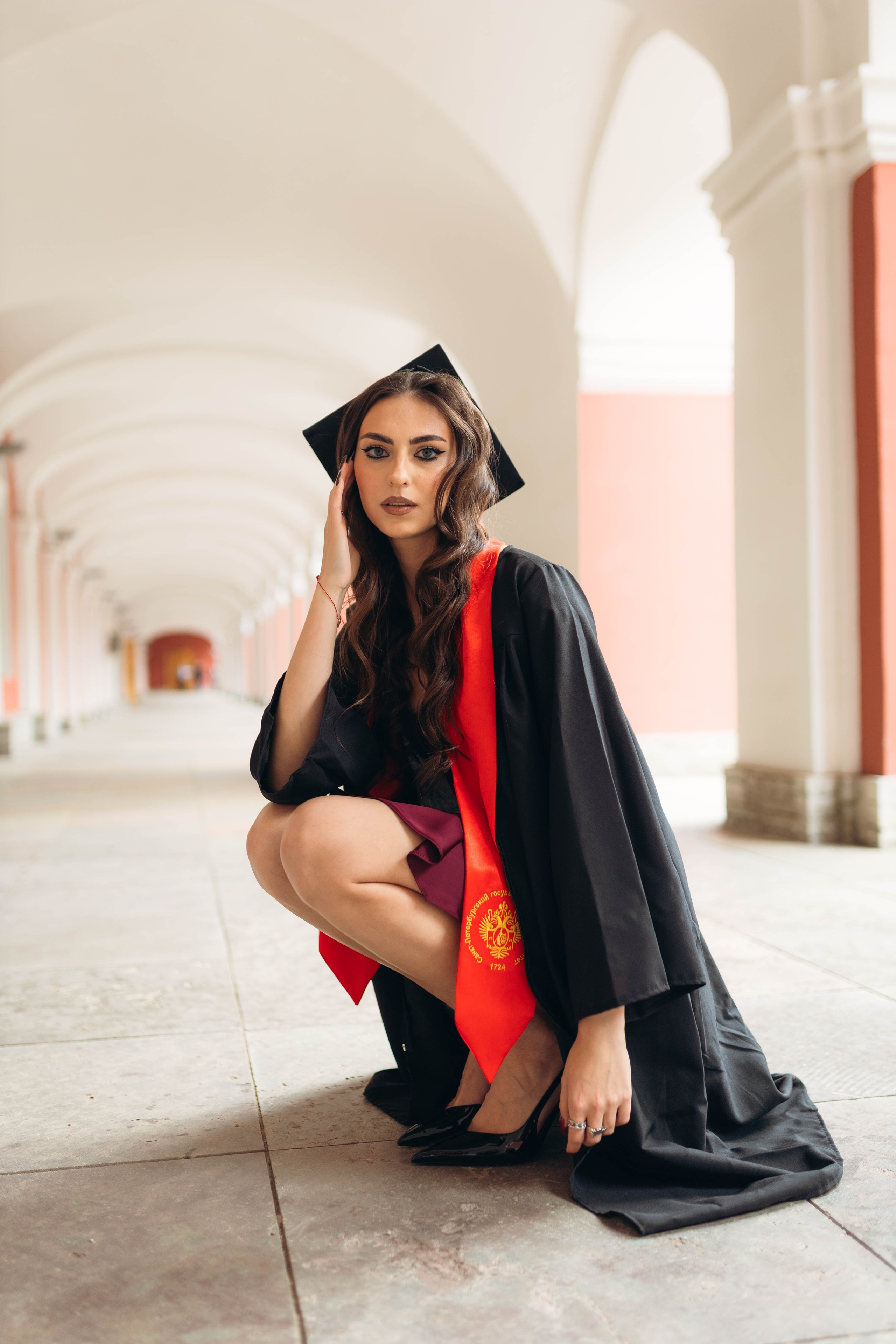 Съемка в университете. Фотограф в Санкт-Петербурге Полина