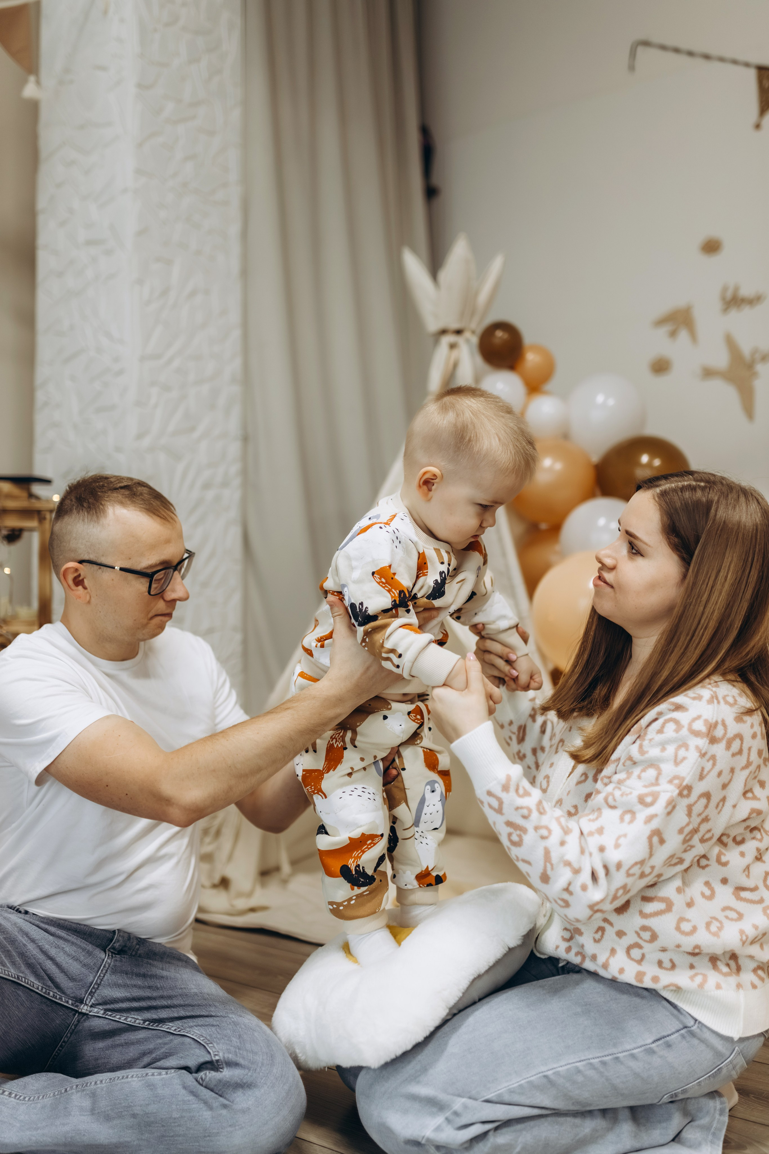 Николай, Виктория и Мирослав. Регина Мингалимова, семейный и свадебный фотограф в Казани