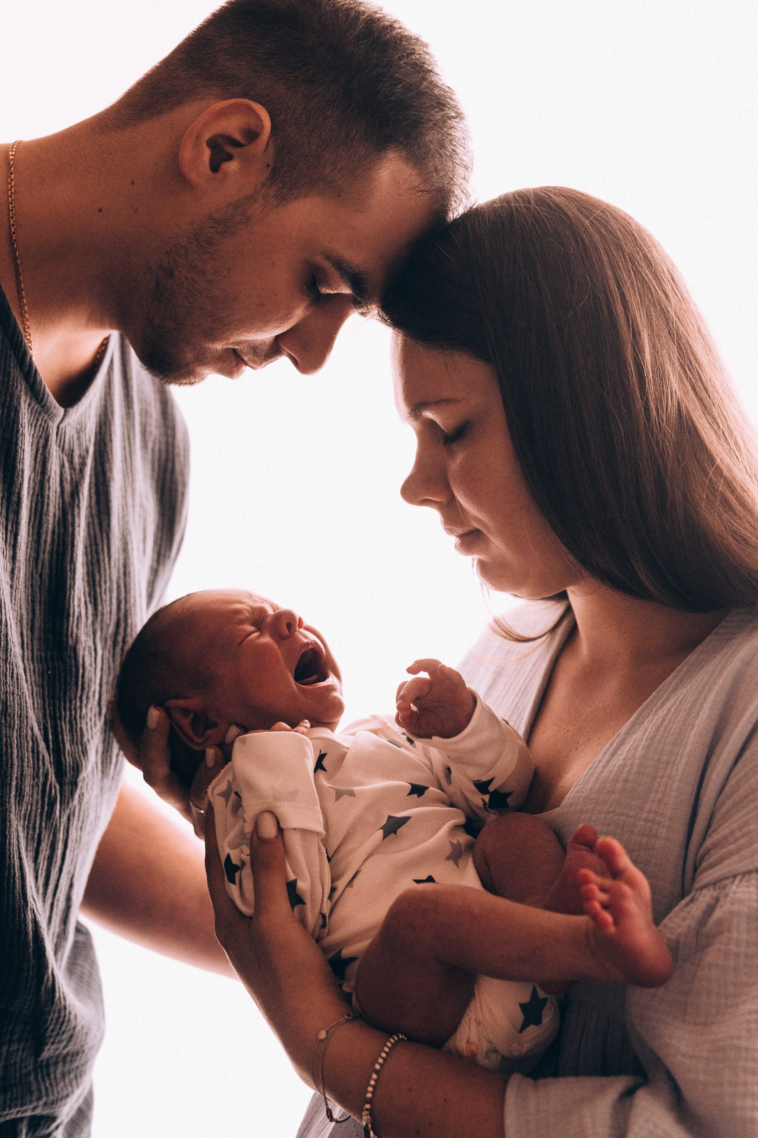 Марк в кругу семьи. Семейный, ньюборн фотограф, фотограф на роды в Москве, Виктория Тюльдюкова