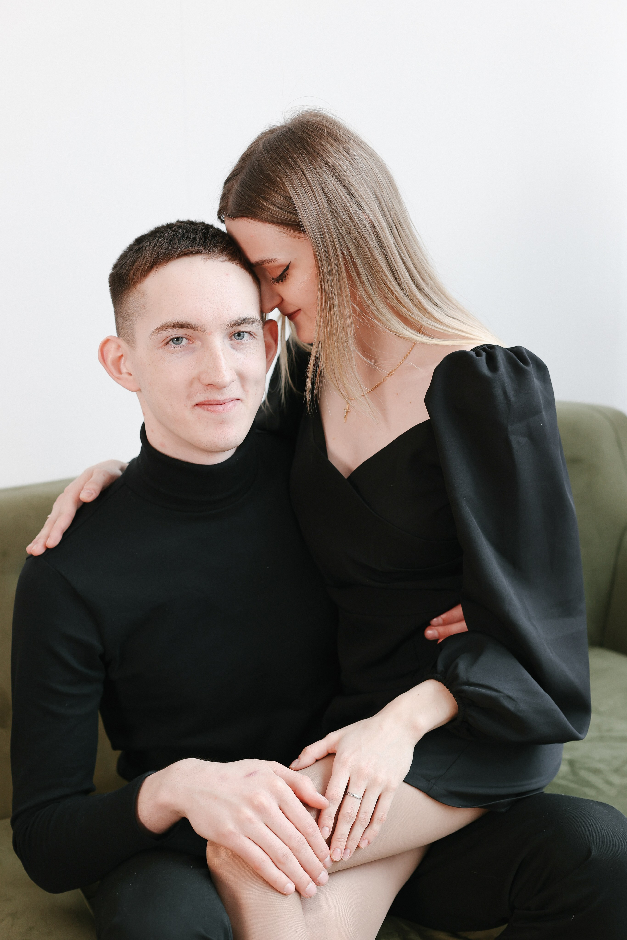 LoveStory в фотостудии. Свадебный и семейный фотограф в Рязани Анастасия