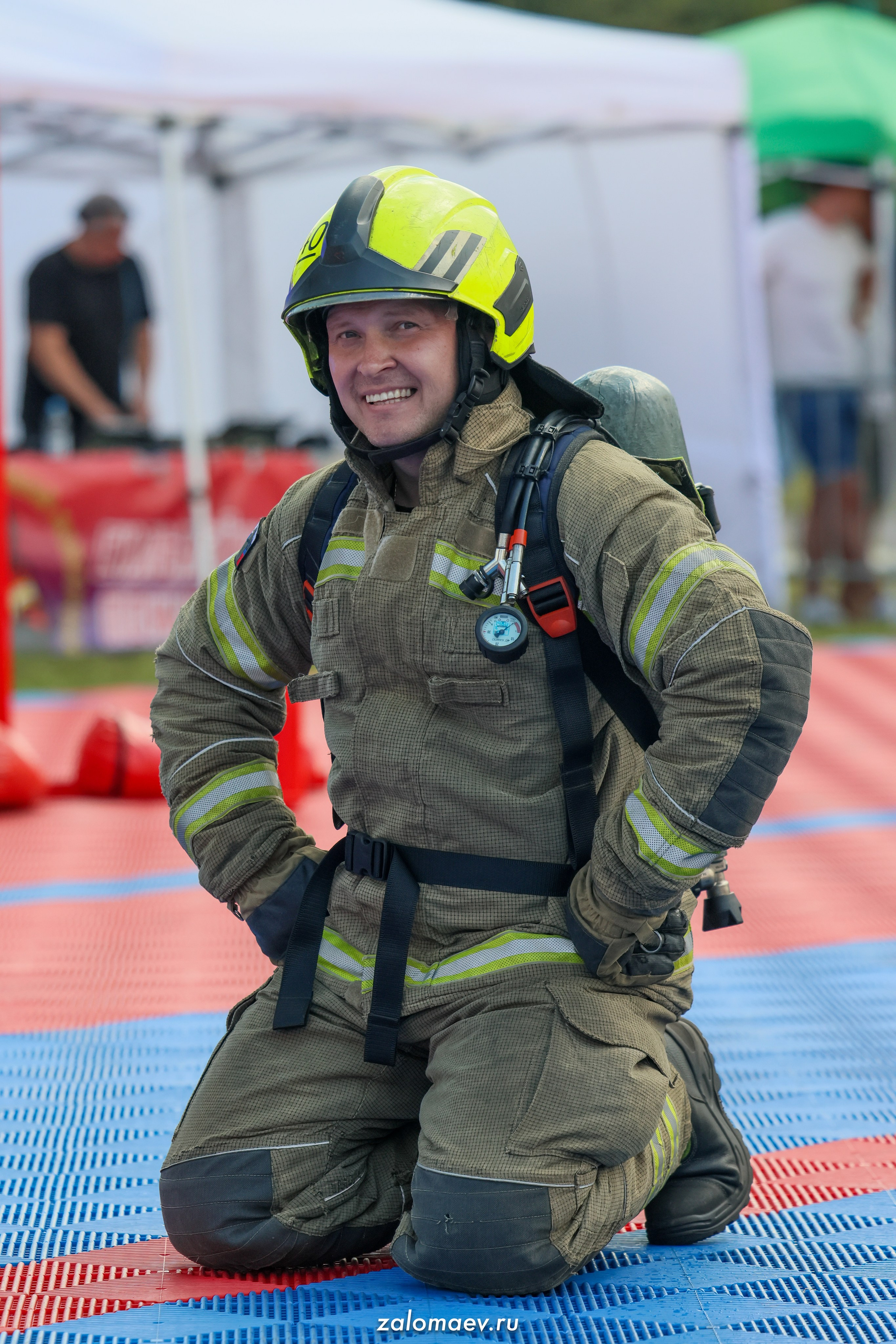 Сильнейший пожарный. Фотограф Александр Заломаев