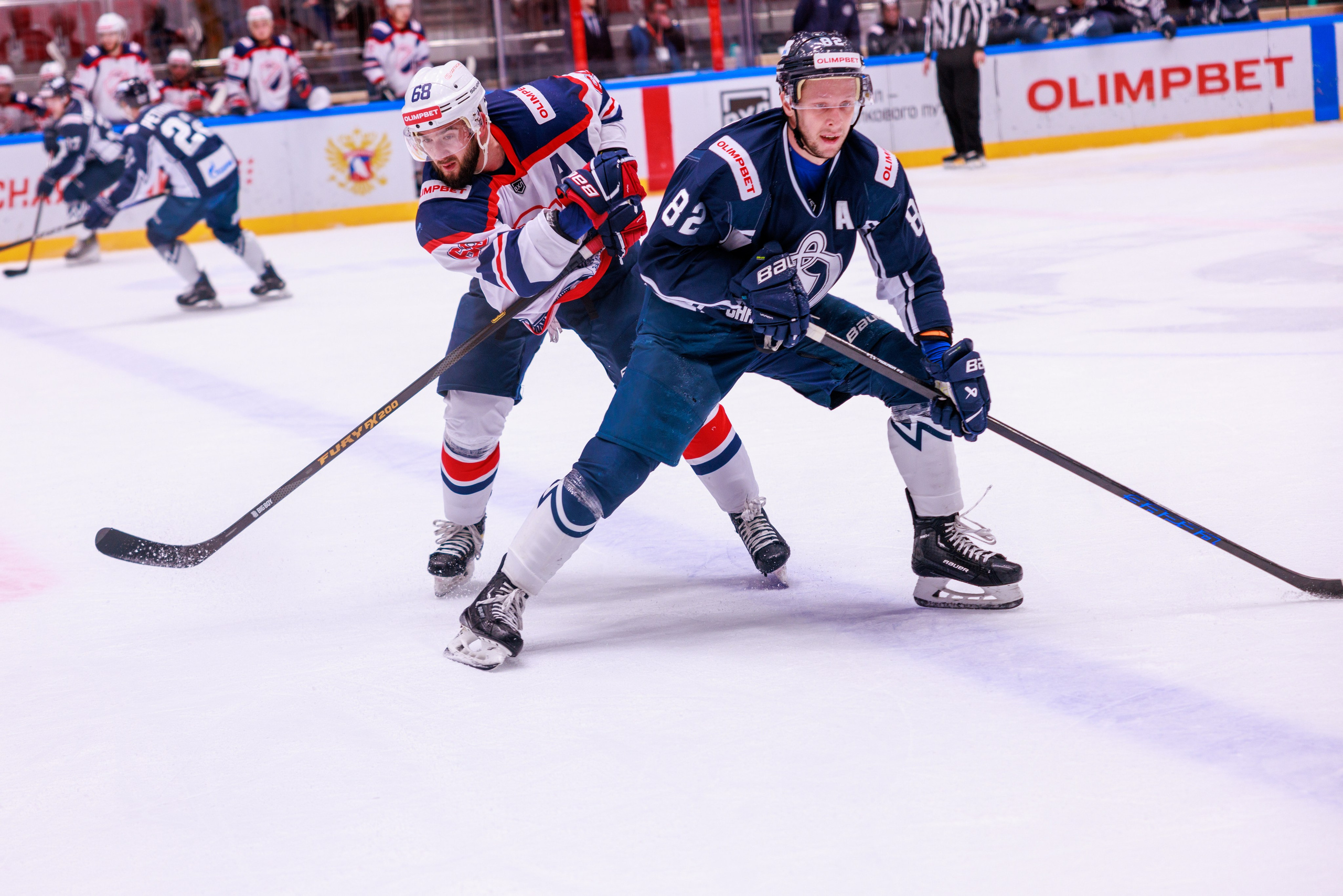 МХК Динамо (СПб) — МХК Кристалл. Фотограф Александр Заломаев