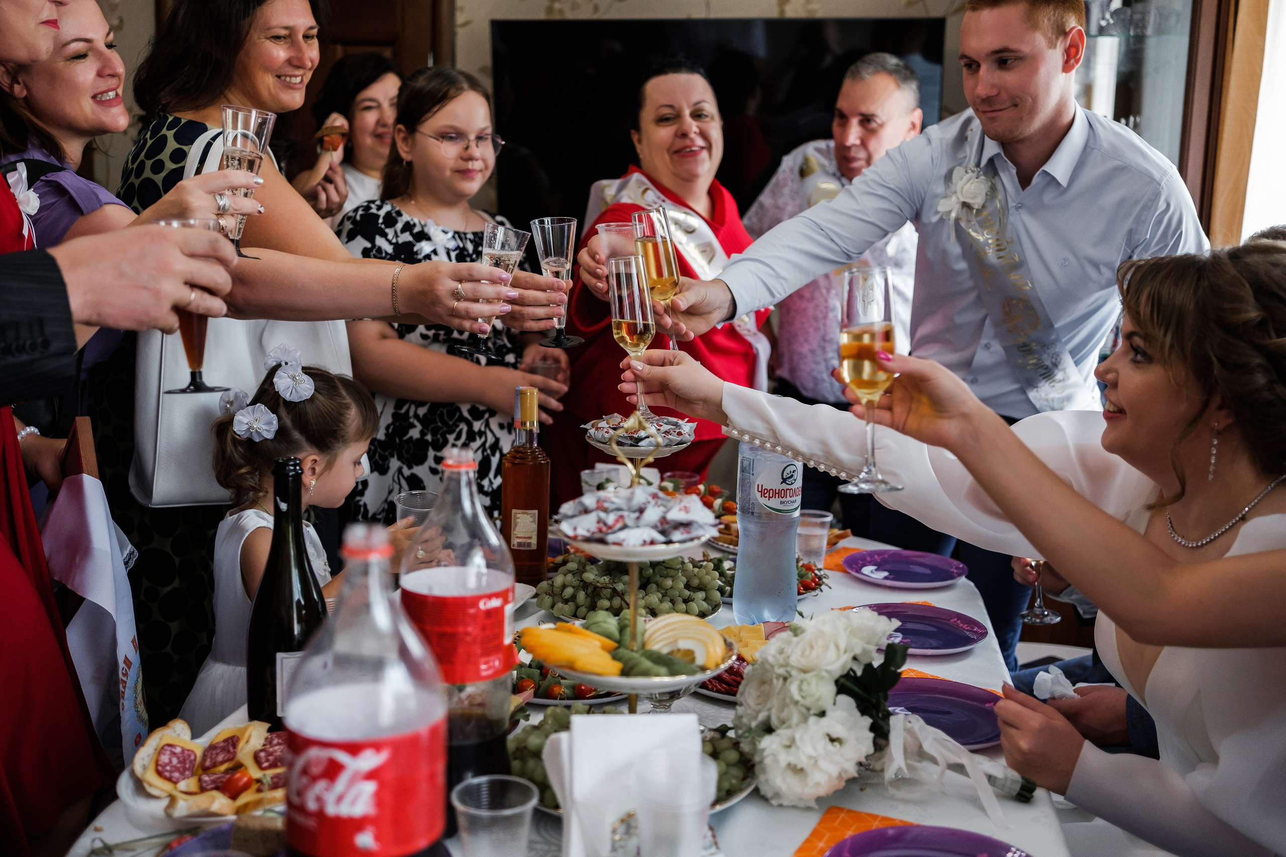 Виктор и Анна. Свадебный фотограф | репортаж | праздники | крещение