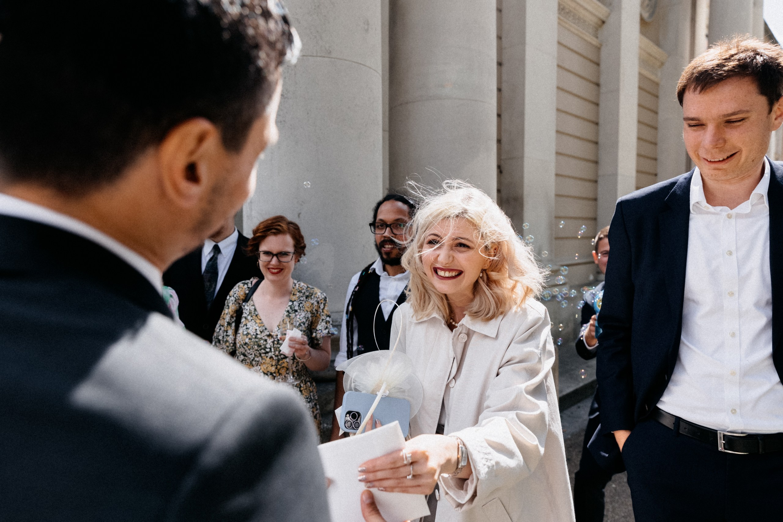 Denise & Tobias at The Old Brewery, Greenwich. Moments Catchers — Wedding Photography & Video Duo in London