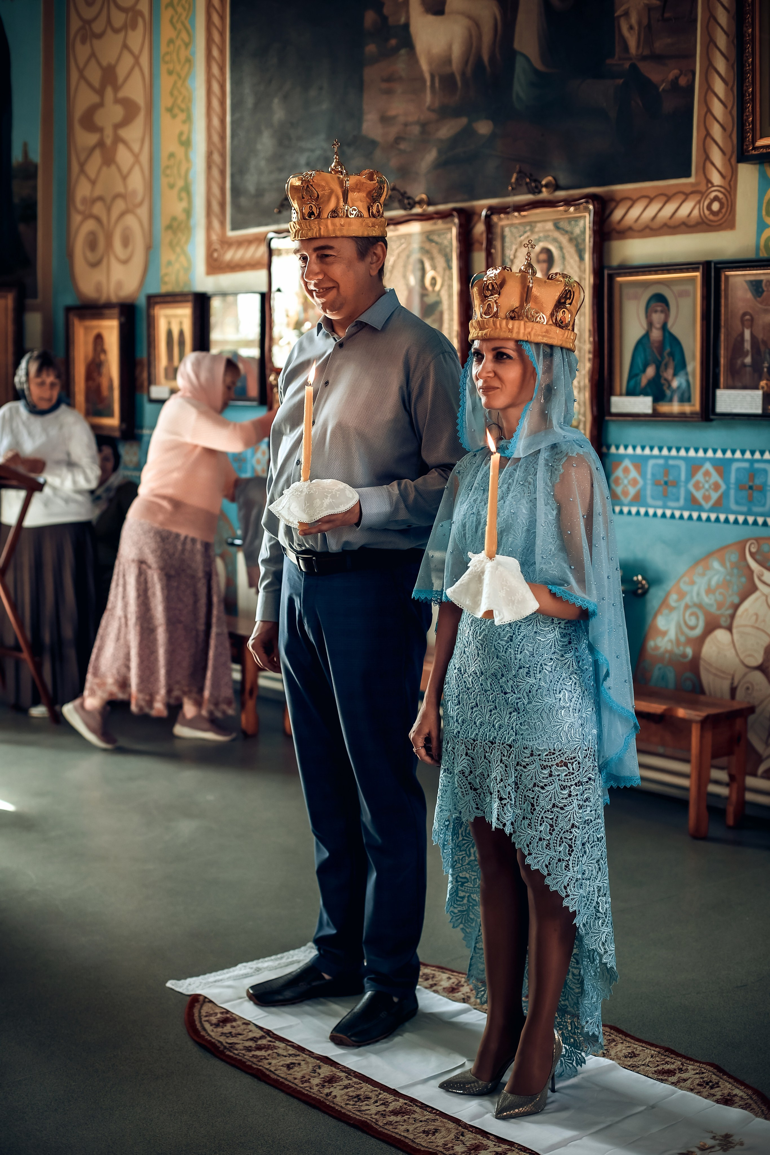 Венчание в Церкови Благовещения Пресвятой Богородицы Школьная ул., 21, село Крутые Хутора. Фотограф на крещение- венчание.Свадебный и семейный фотограф в Липецке Алена Данильченко