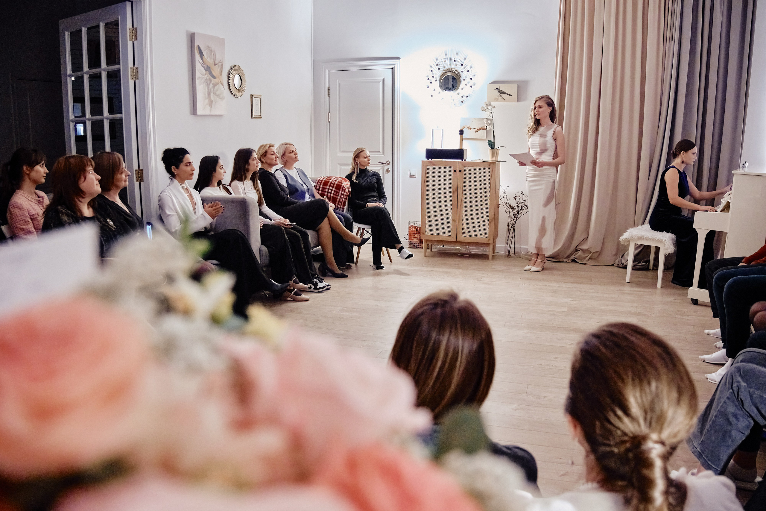 Поэтический квартирник. Репортажный фотограф Анастасия Ащепкова