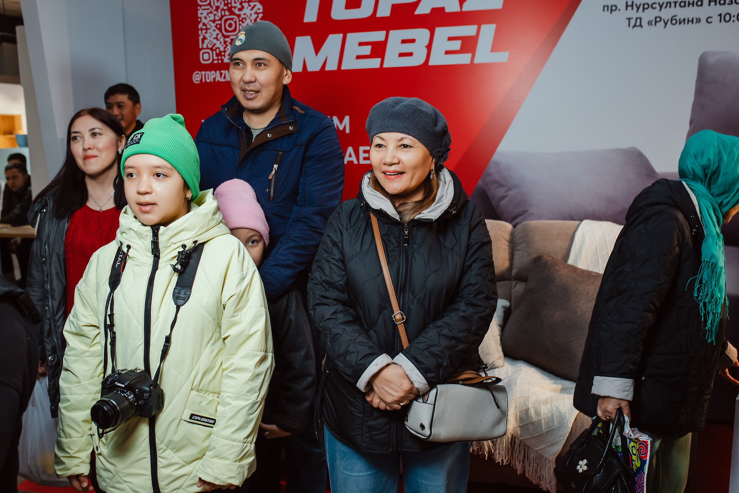 Открытие Мебельного Магазина Топаз. Кипятком Павлодар