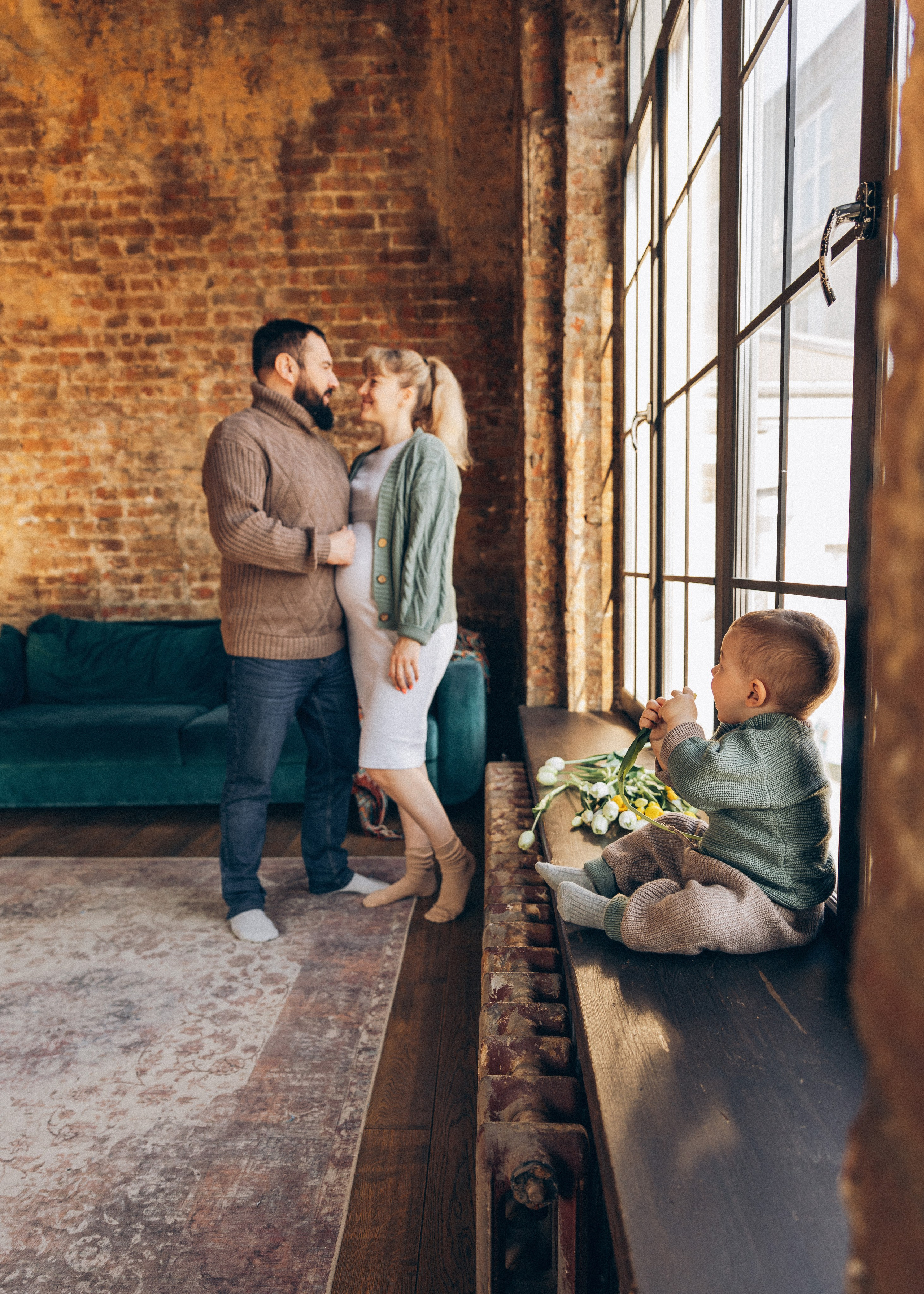 Оля, Леша и Димулька. Семейный фотограф В Москве Александра Дейкун