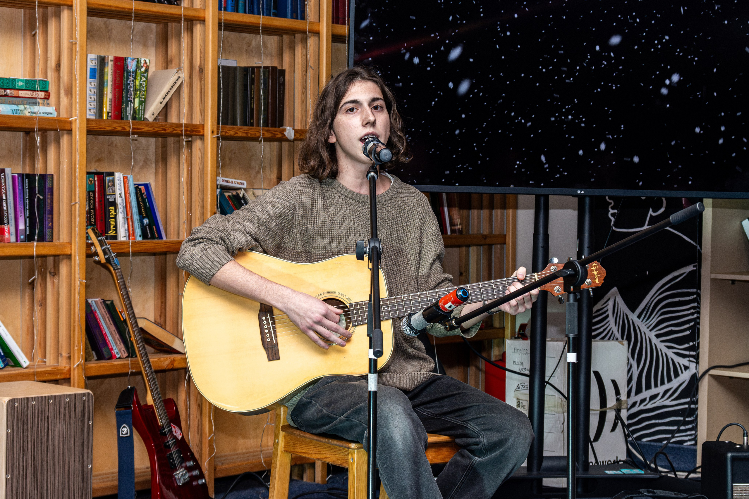 Новогодний квартирник ШП. Репортажный и портретный фотограф во Владивостоке Денис Седов