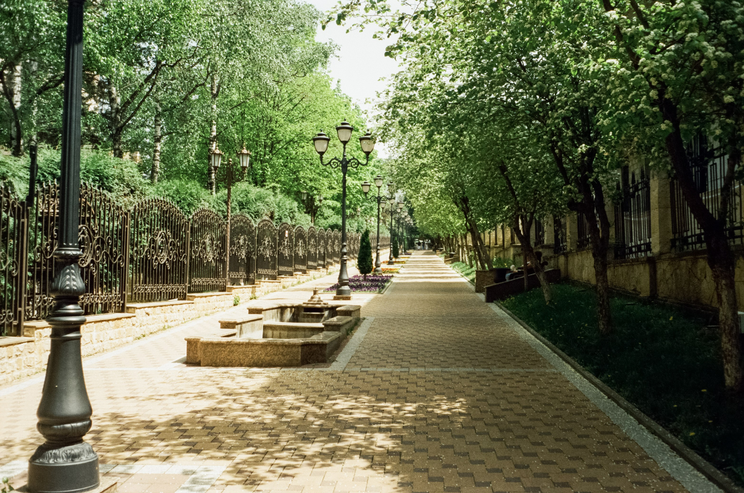 Первый день — первая прогулка по Кисловодску / Minox 35GT / SFL 250D (