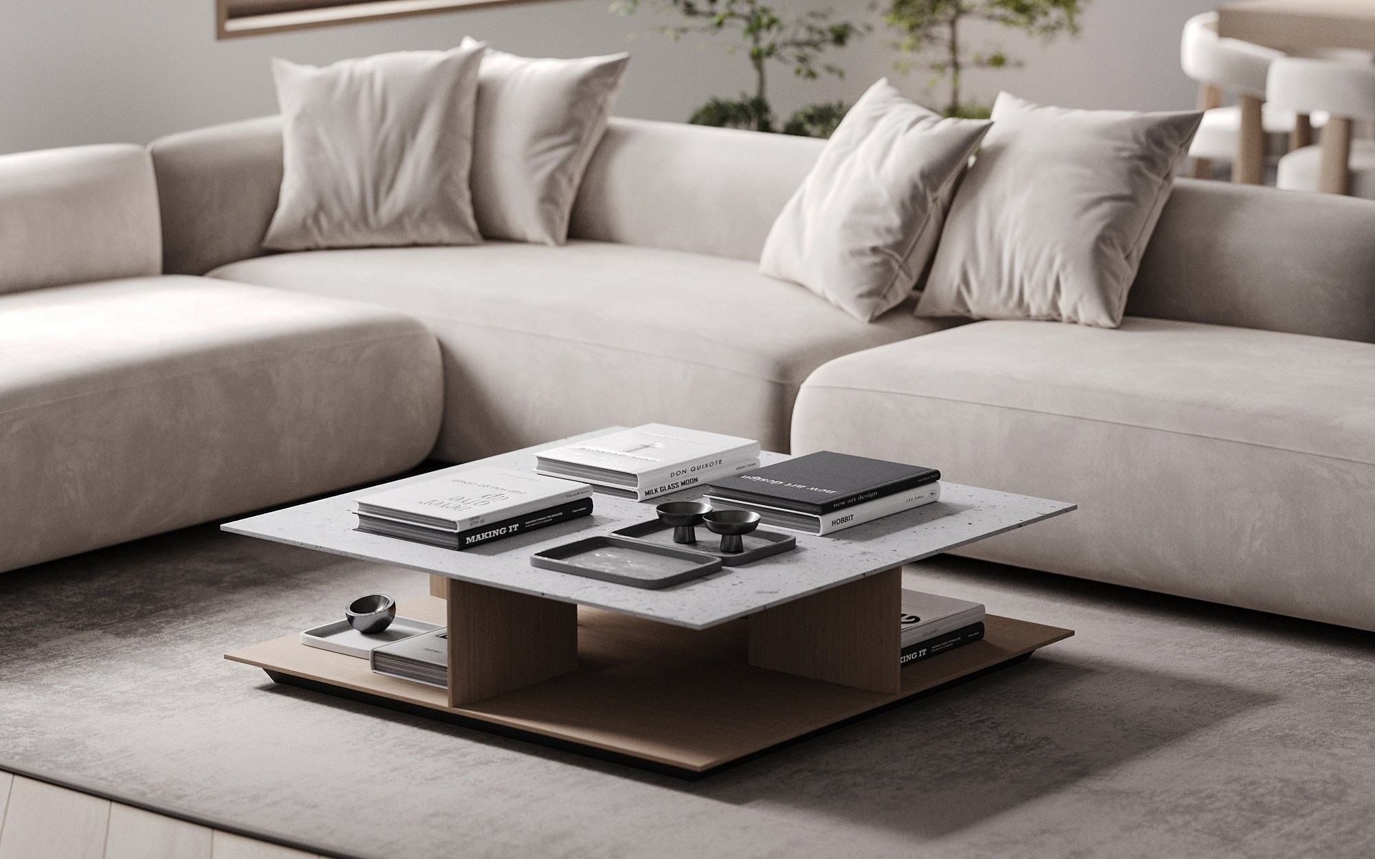 SRP | living room. 3D визуализатор интерьеров