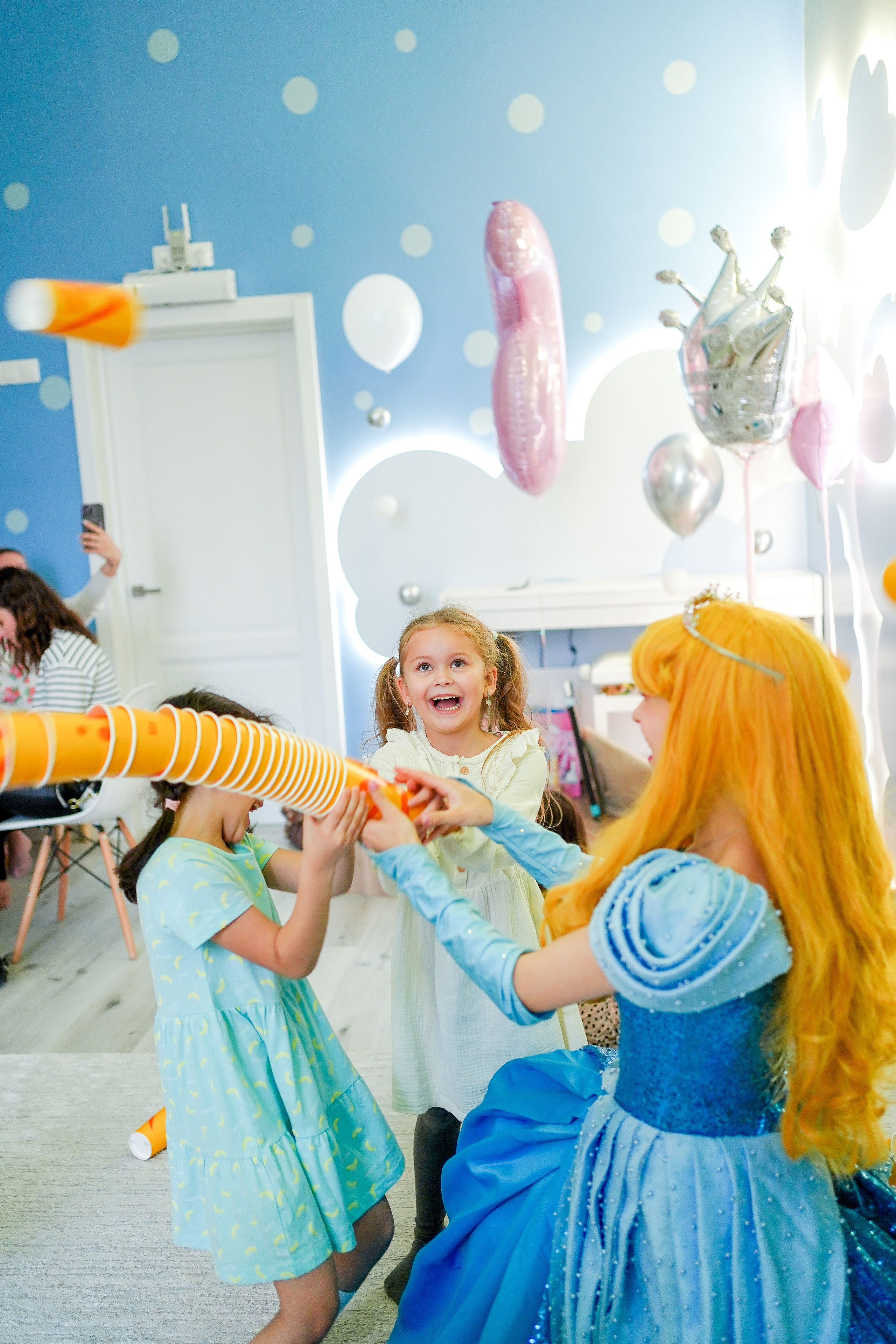 Репортаж детского праздника (Baby club Новые Ватутинки). Семейный и детский фотограф в Москве Екатерина Офицерова