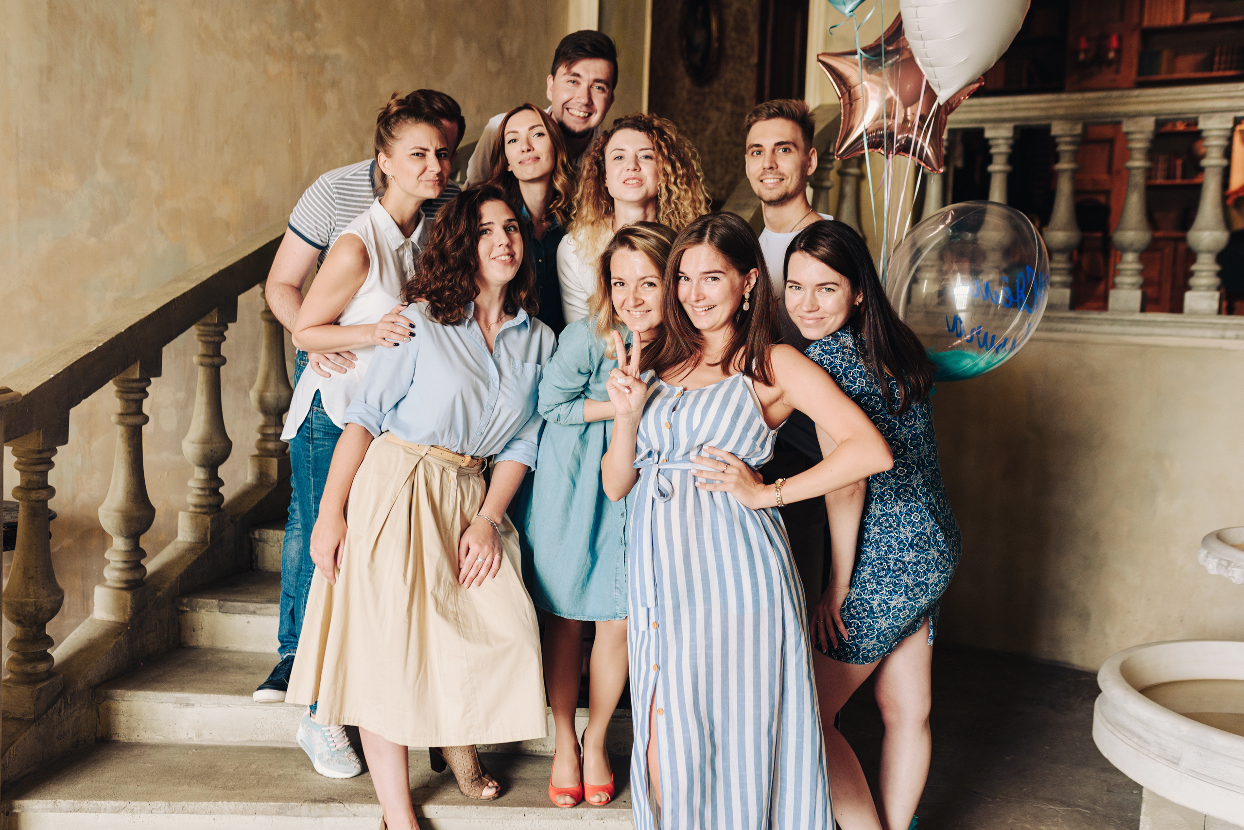 В ожидании чуда, фотосессия беременной девушки в студии. Свадебный фотограф в Спб Сергей Баланян