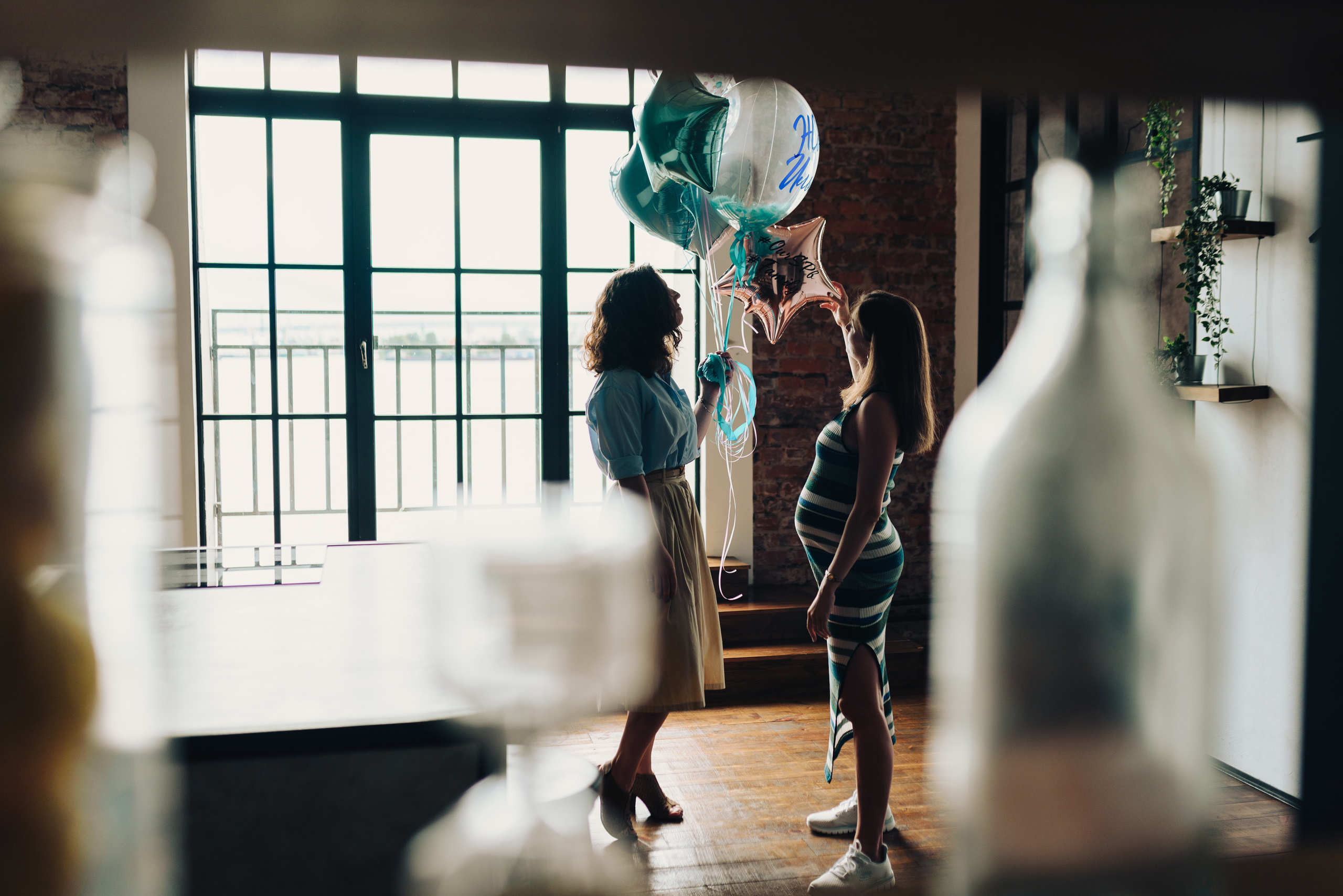 В ожидании чуда, фотосессия беременной девушки в студии. Свадебный фотограф в Спб Сергей Баланян