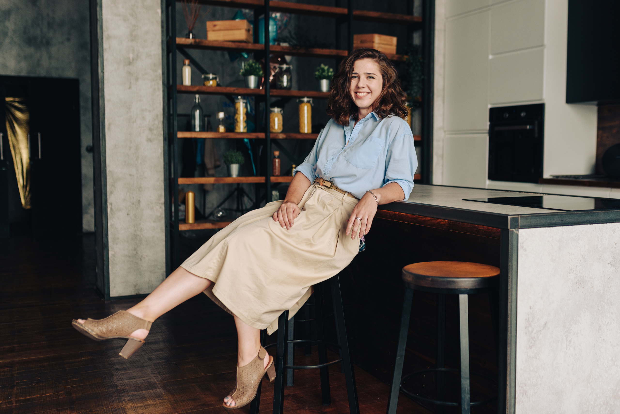 В ожидании чуда, фотосессия беременной девушки в студии. Свадебный фотограф в Спб Сергей Баланян